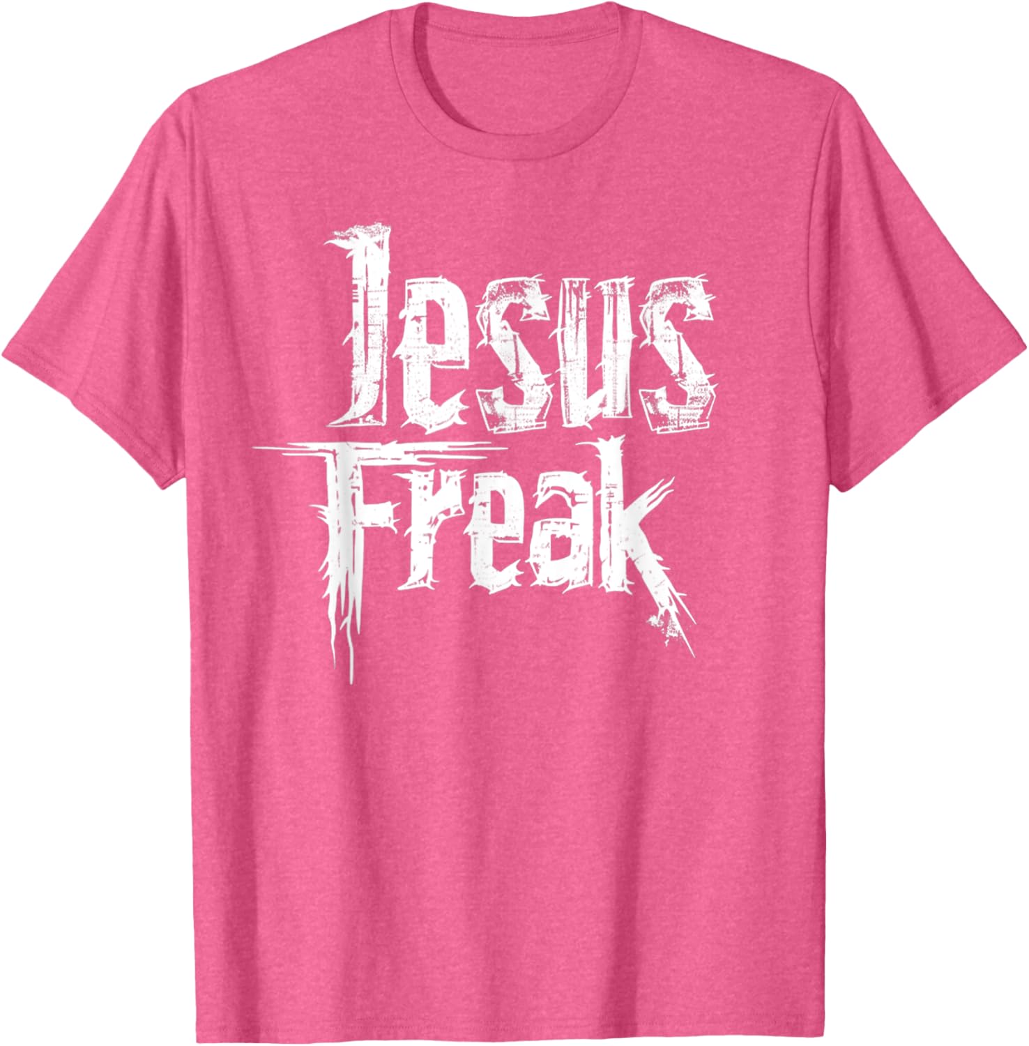 Vintage Jesus Freak Grunge Style T-Shirt for Christian Fashion Lovers - 17