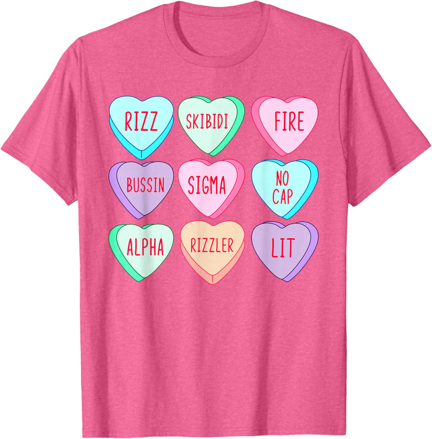Funny Skibidi Valentine's Day Rizz T-Shirt for Lovable Couples - 5