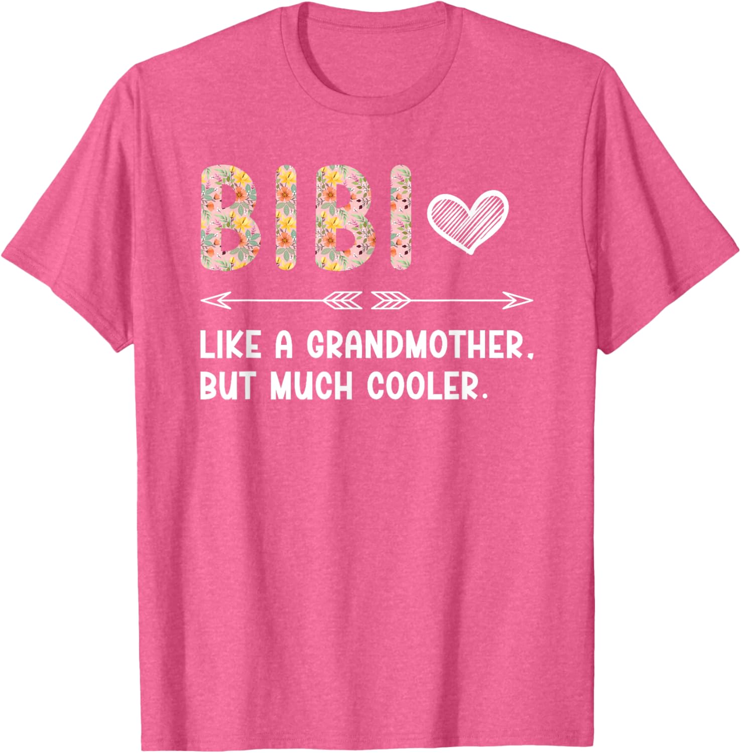 Bibi Definition T-Shirt for Grandma - Fun Gift for Grandmothers - 6