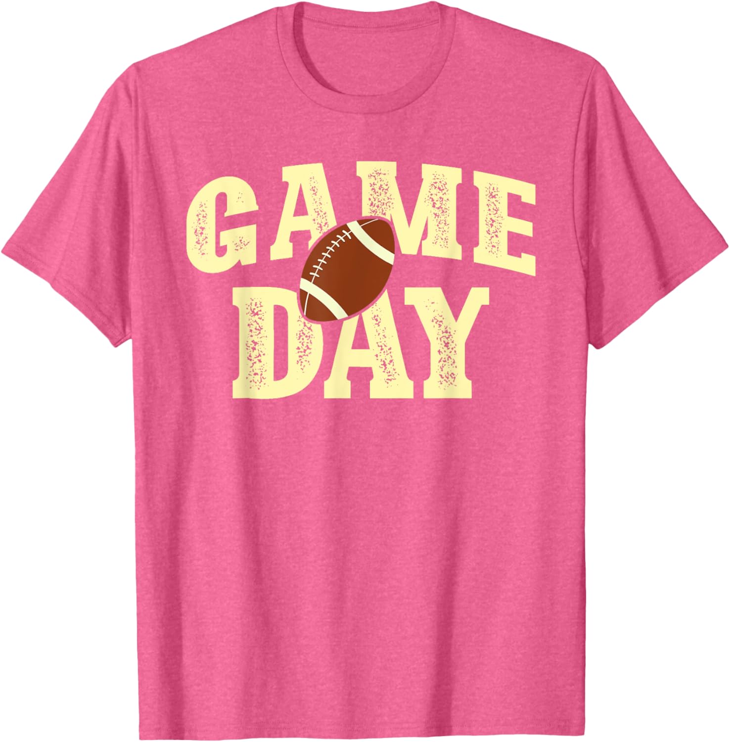 Vintage Game Day Football Team T-Shirt for Sports Fans and Players - 14