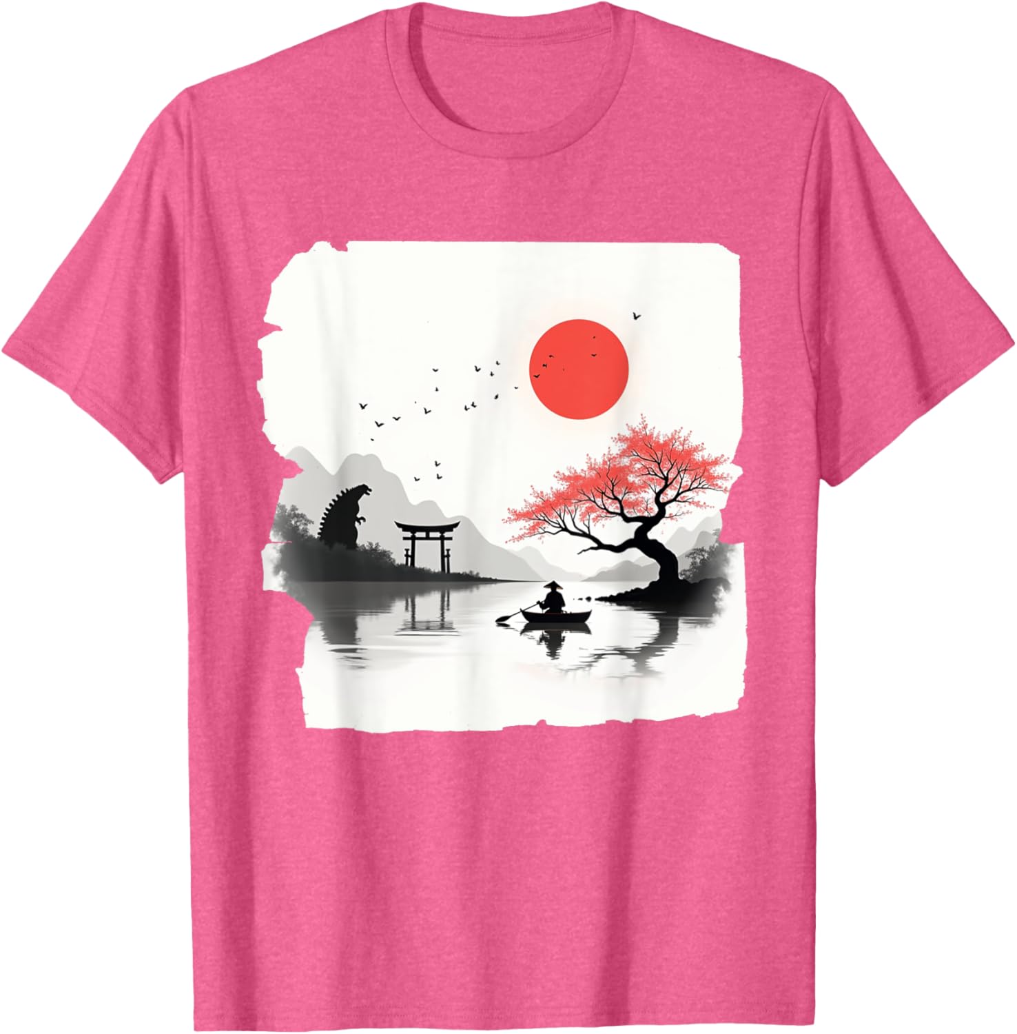 Retro Vintage Japanese Kaiju Art T-Shirt for Unique Style Lovers - 19