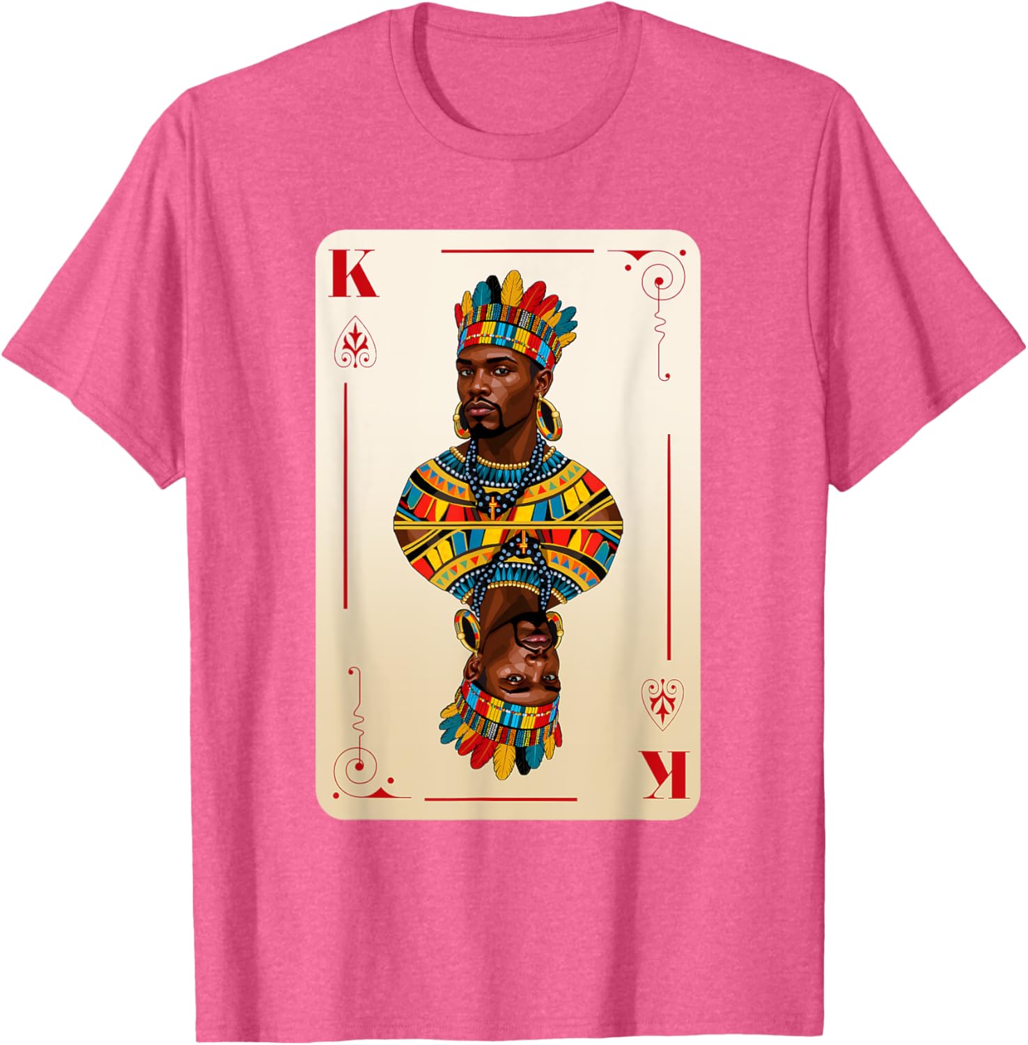African King Black Pride BHM Couples T-Shirt for Men - Matching Style - 1