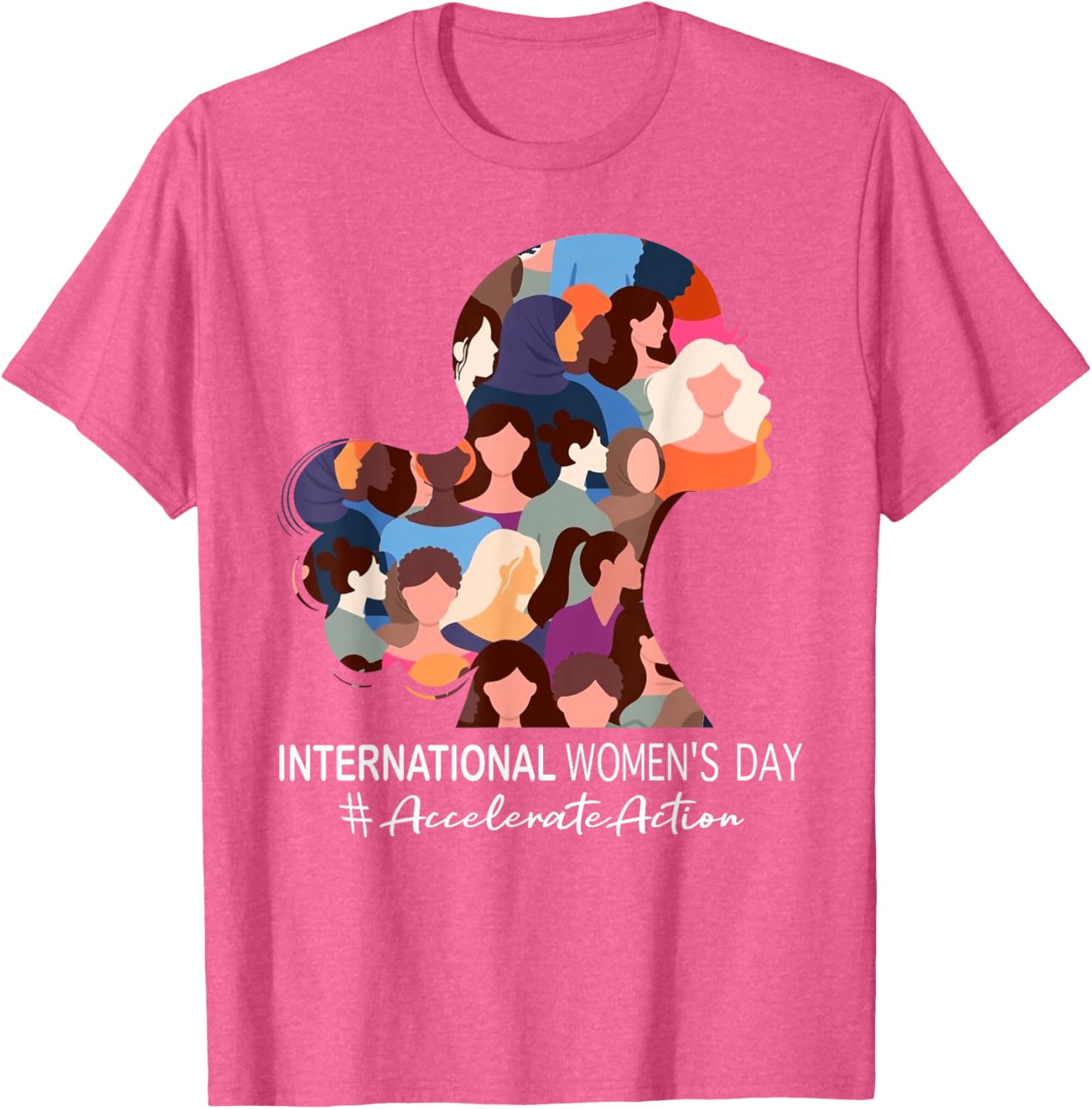 Accelerate Action Women's Day 2025 T-Shirt Stylish Comfort for Everyday Wear - 4