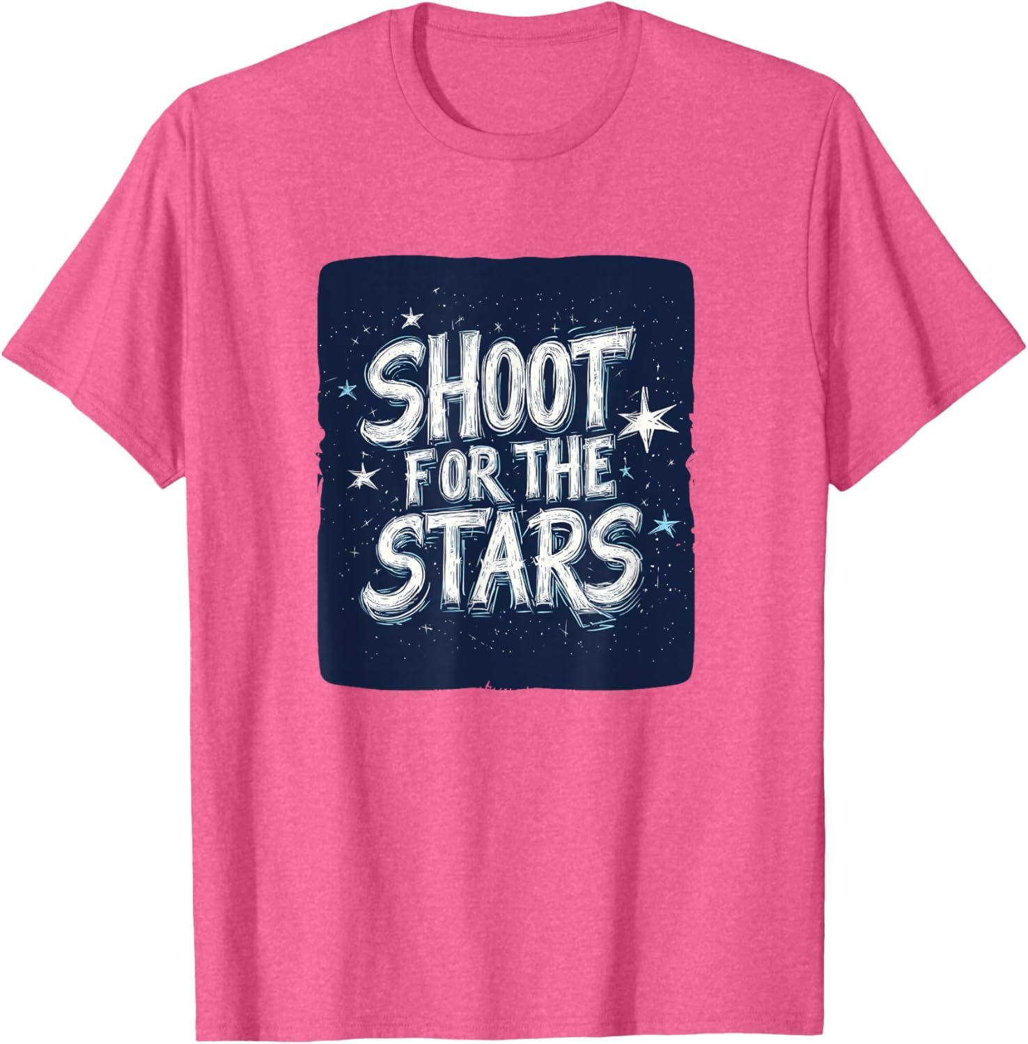 Awesome Shoot for the Stars Statement T-Shirt for Trendy Style - 3
