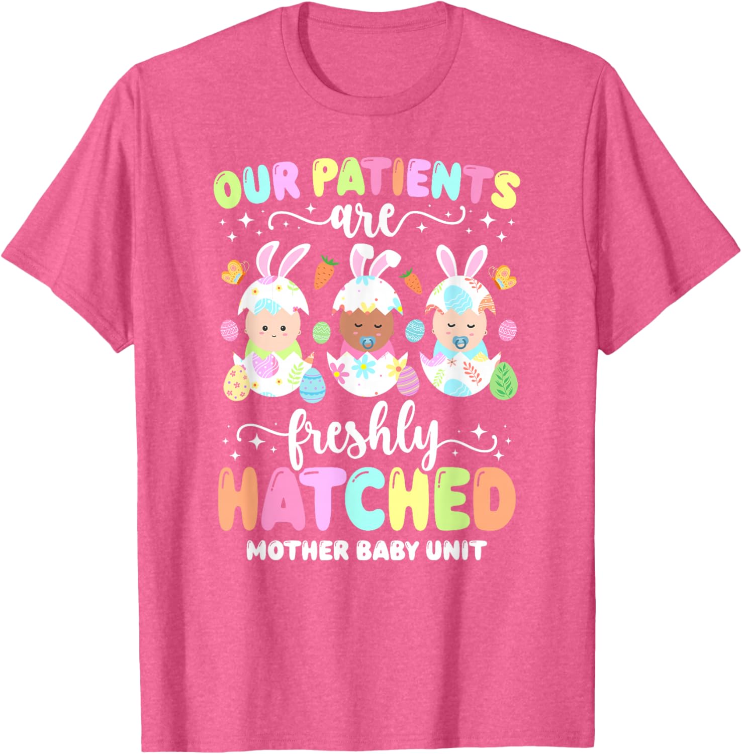 Adorable Bunny Nurse Easter T-Shirt for Mother and Baby, Perfect Gift - 12