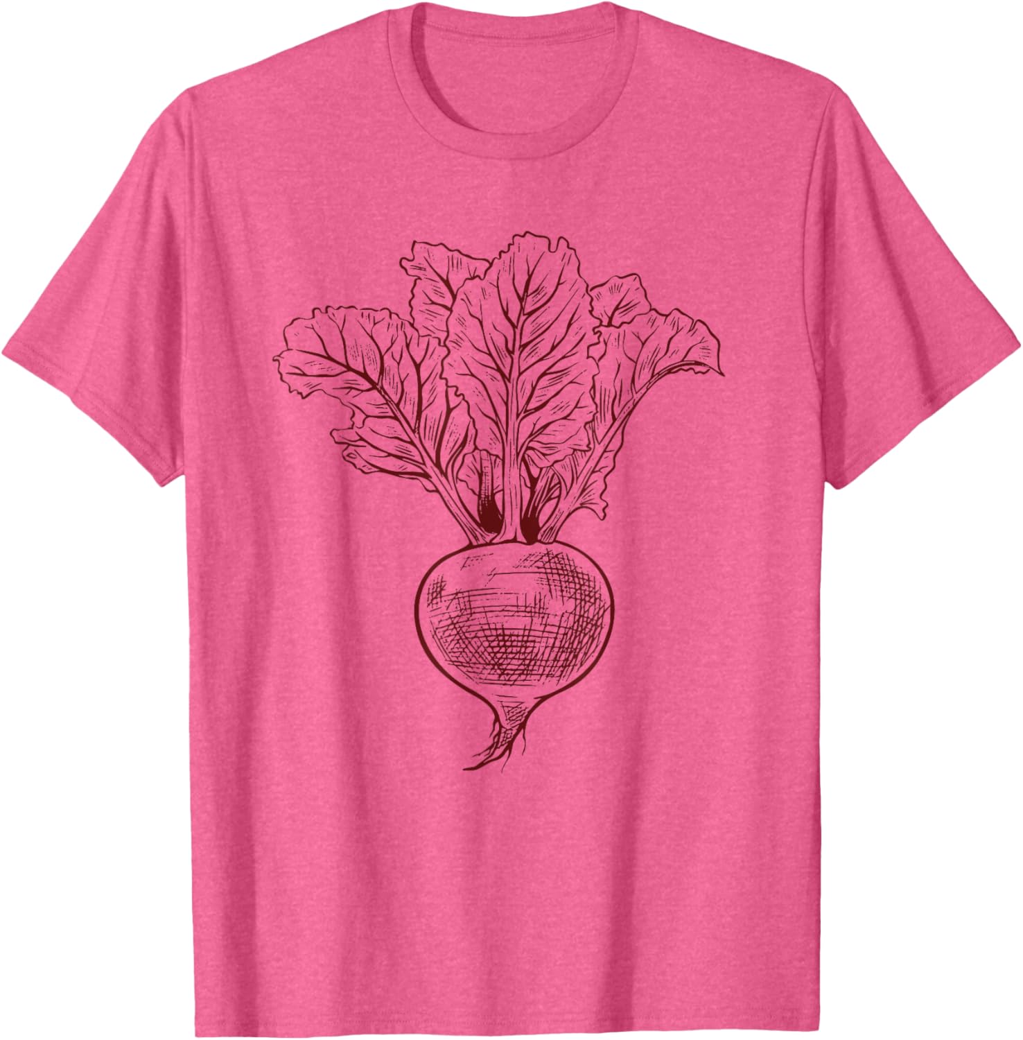 Vintage Beetroot Vegan T-Shirt for Vegetable Lovers and Retro Style Fans - 23