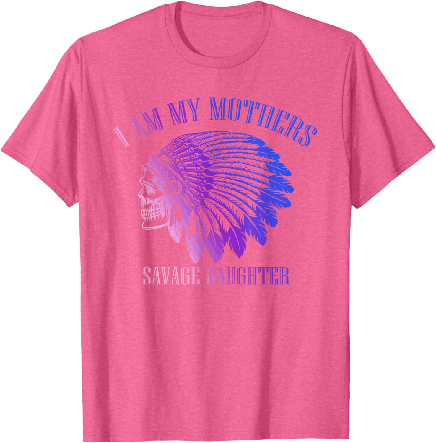 Savage Daughter Apache Skull T-Shirt for Bold Mother-Daughter Style - 19