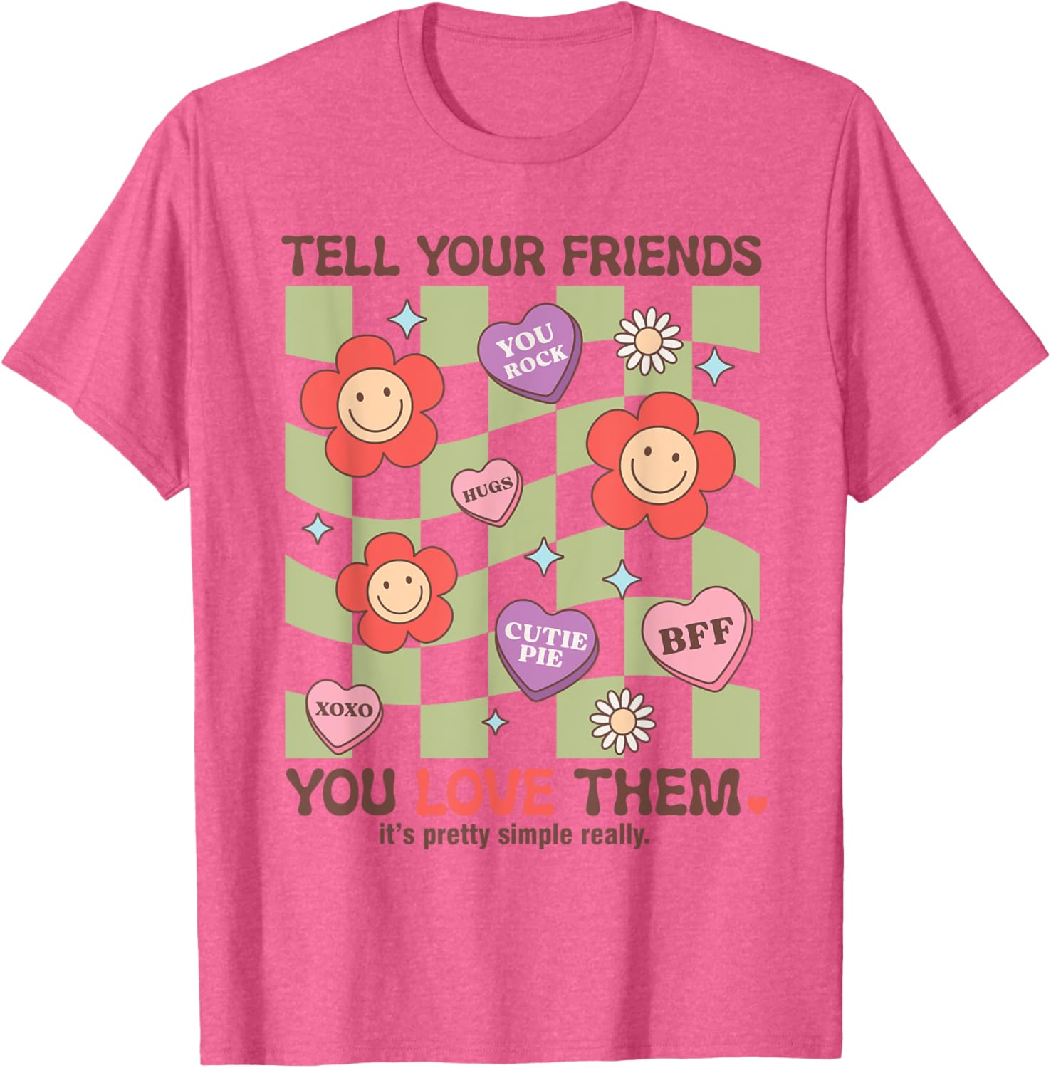 Tell Your Friends You Love Them T-Shirt for Heartfelt Connections - 24