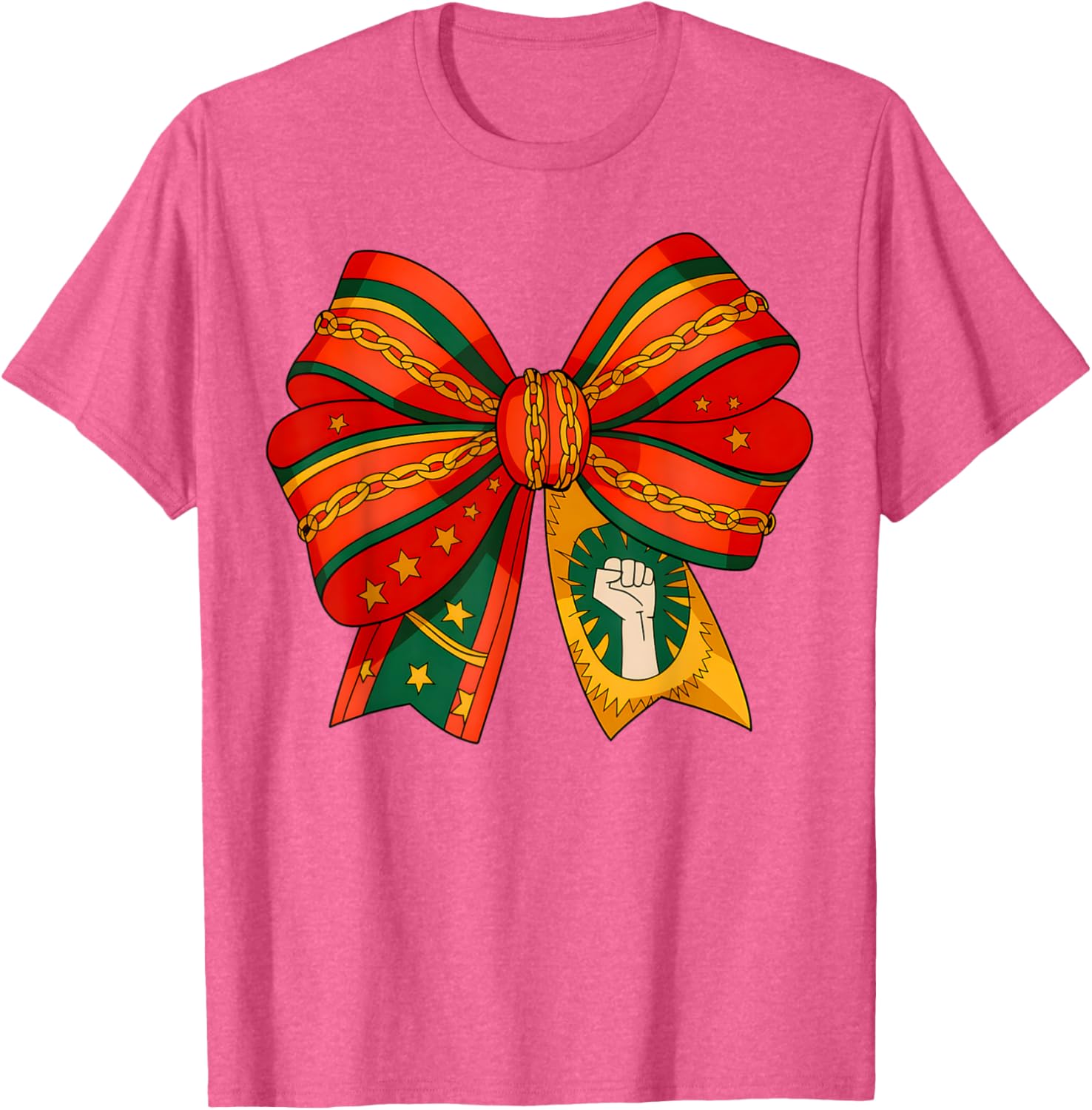 Black History Coquette Bow T-Shirt for Women and Kids Stylish Apparel - 27