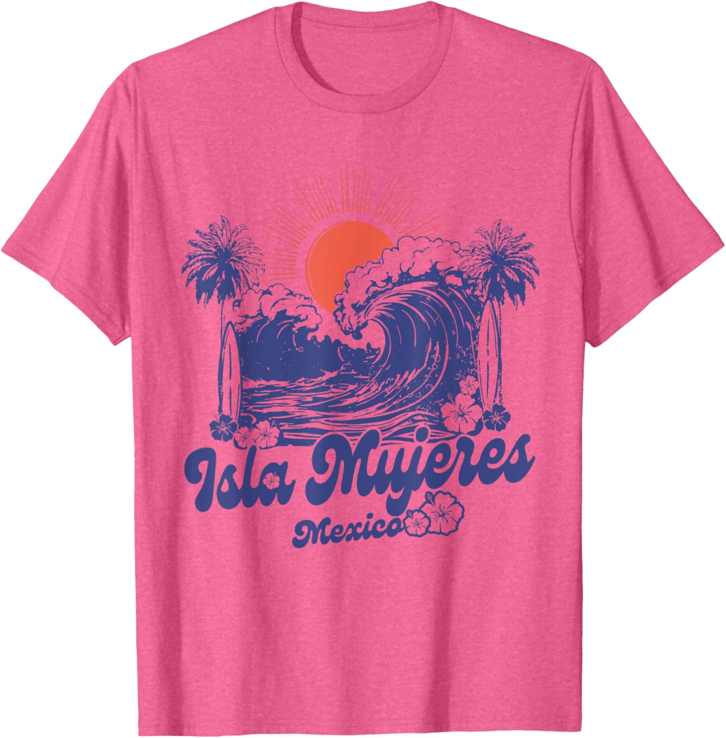 Isla Mujeres 2025 Vintage Surfing T-Shirt Retro 70s Style Apparel - 10