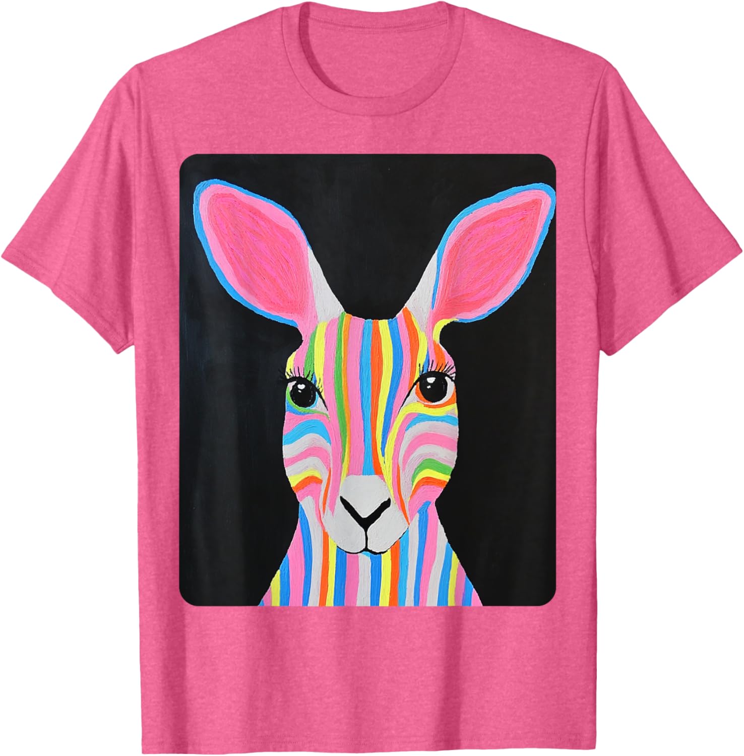 Vibrant Kangaroo Graphic T-Shirt for Style Lovers and Animal Fans - 4