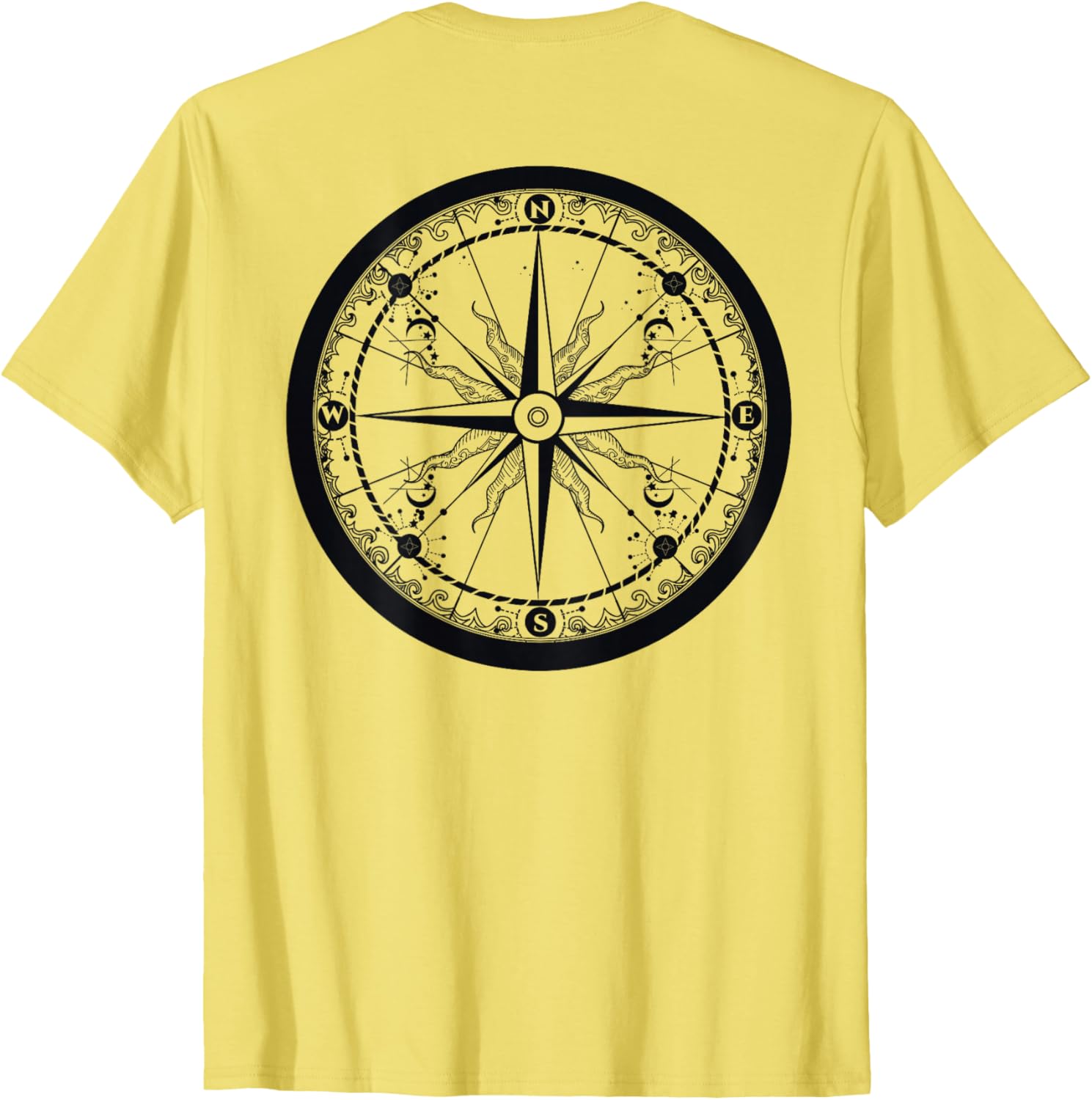 Beautiful Compass Sailing and Hiking Adventure T-Shirt for Travelers - 2
