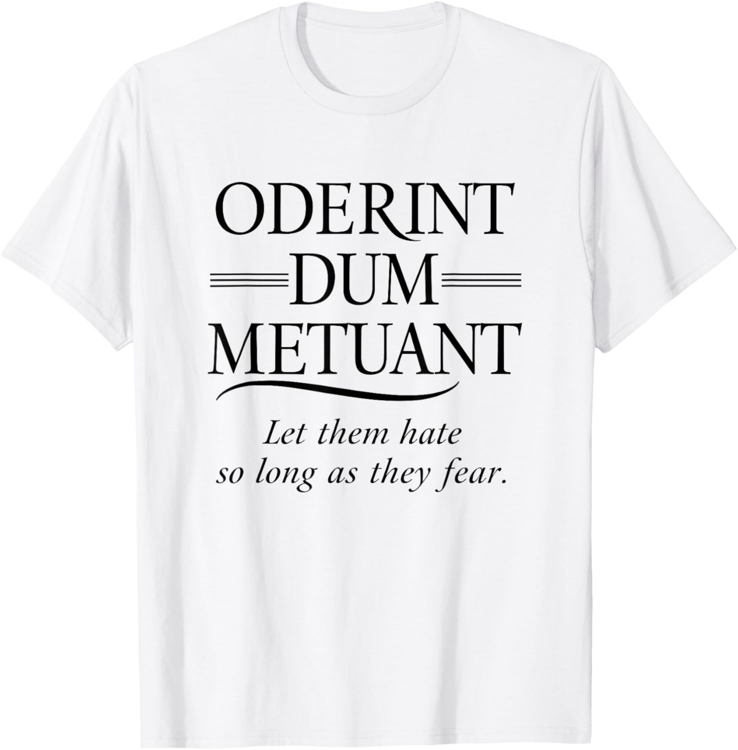 Classic Latin Phrase T-Shirt with Inspiring Roman Quote for Everyone - 7