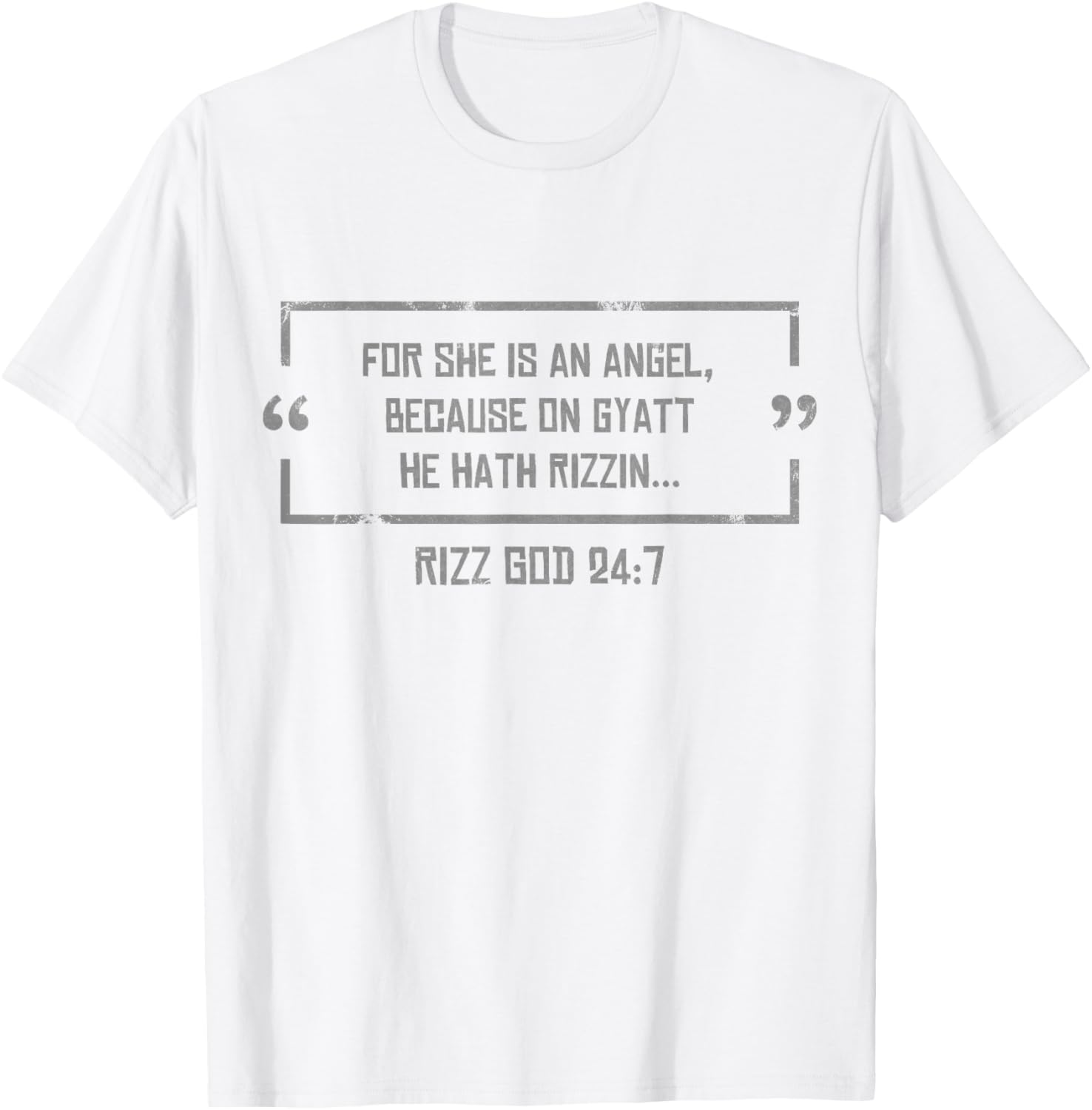 Rizz God T-Shirt - Funny Meme Design for Charisma Lovers - 10