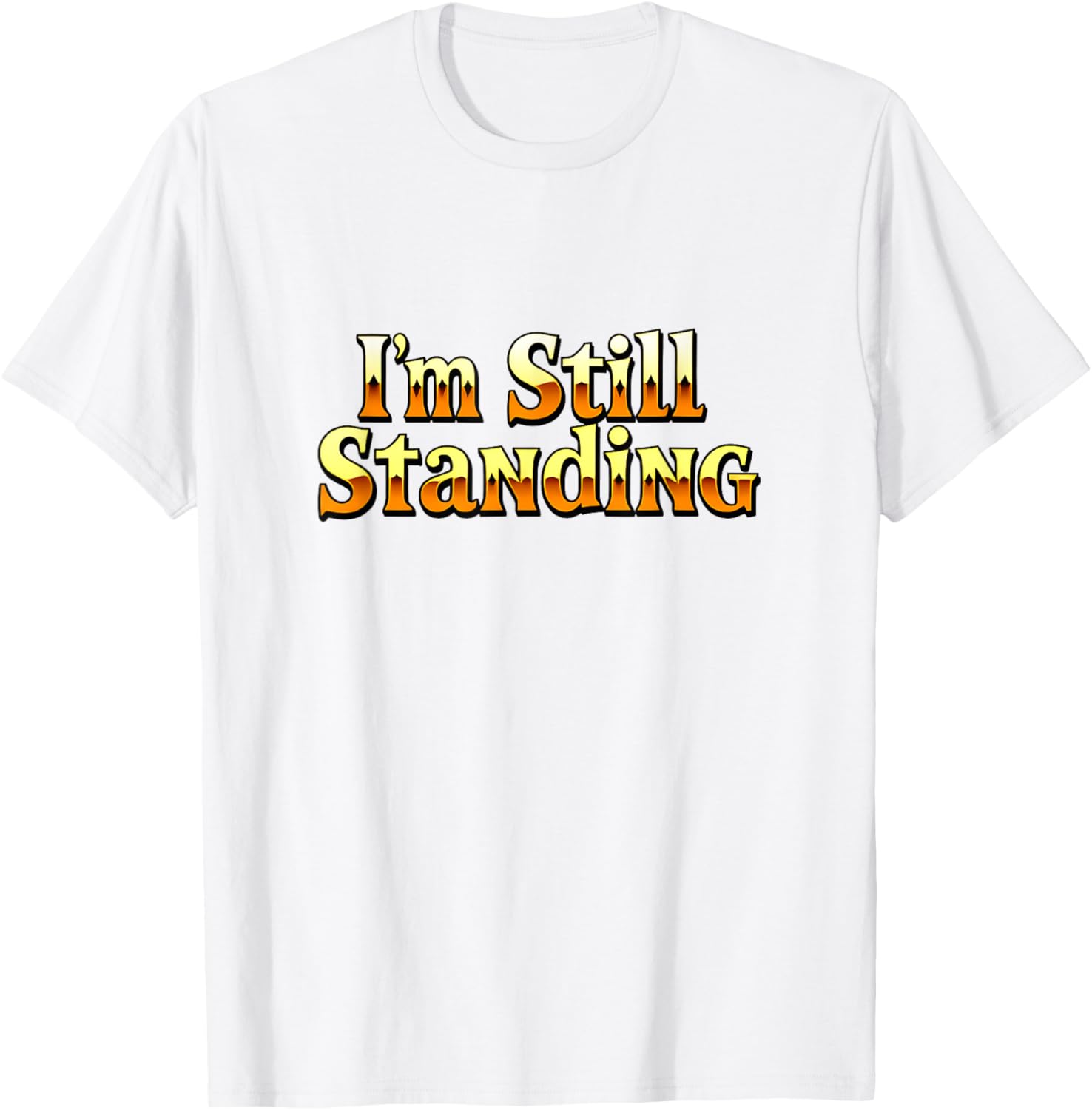 Vintage 70s 80s I'm Still Standing T-Shirt Retro Concert Style Apparel - 15