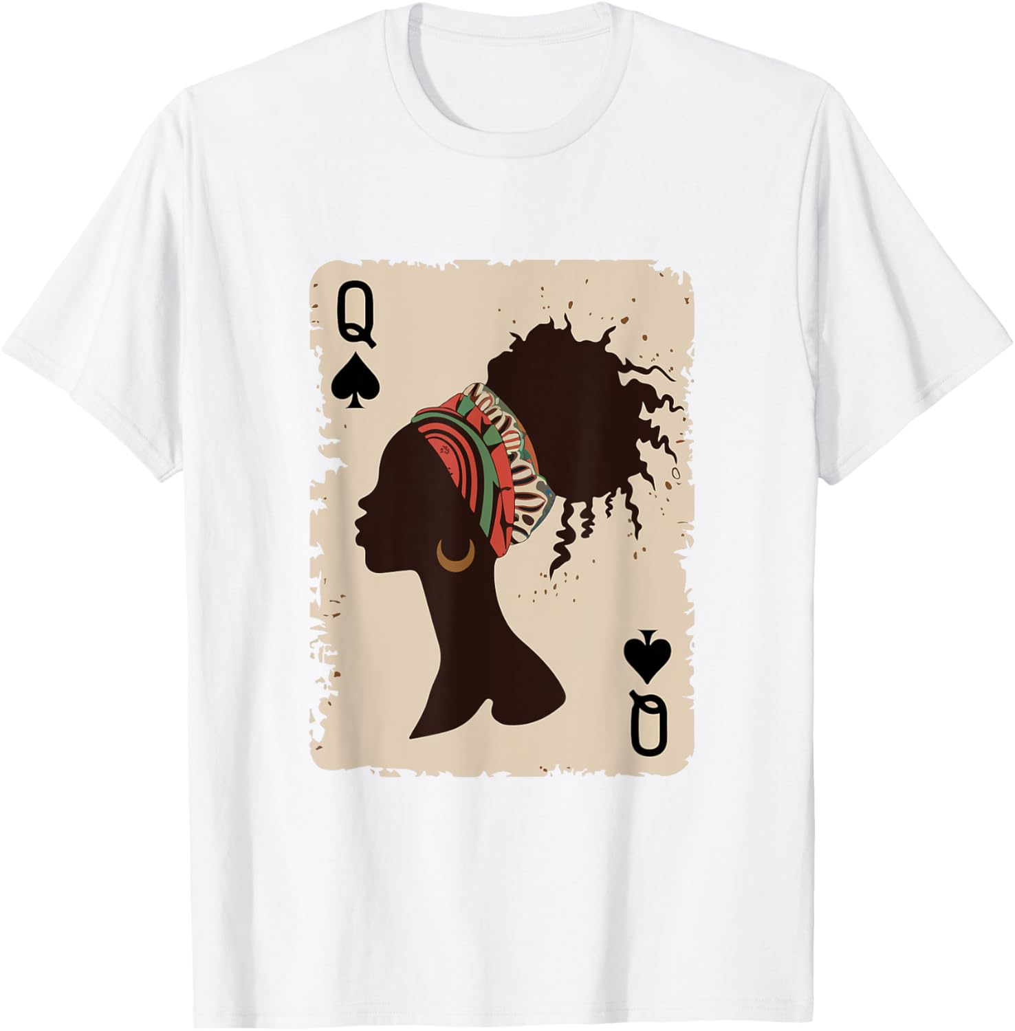 Black Queen Afro T-Shirt Proud Melanin Design for African American Women - 11