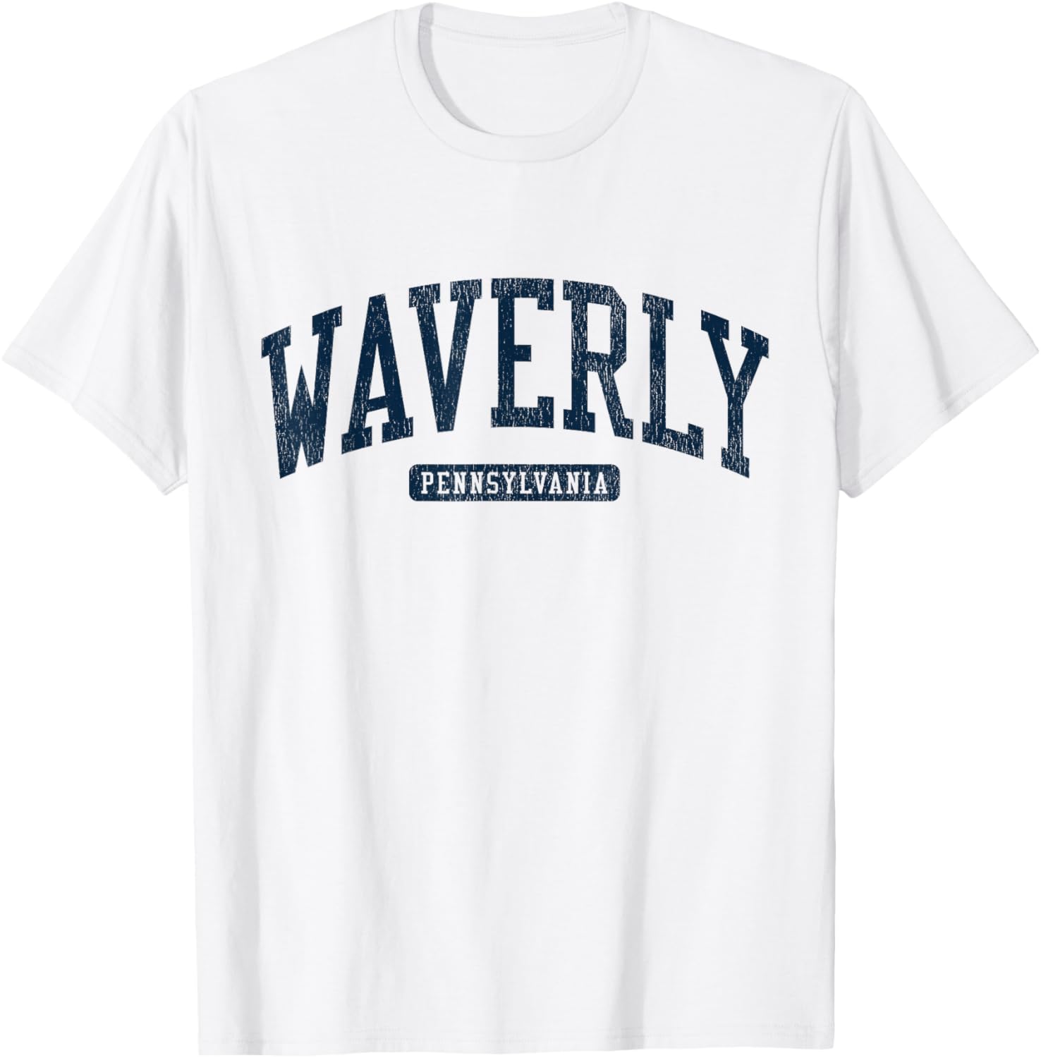 Waverly PA College University Blue T-Shirt Stylish Apparel for Everyone - 16