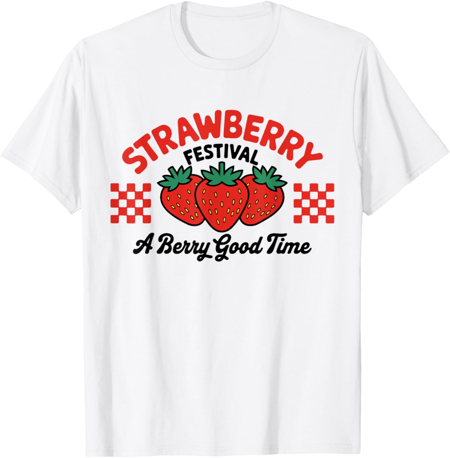 Strawberry Festival T-Shirt Celebrate Berry Season in Style and Comfort - 1