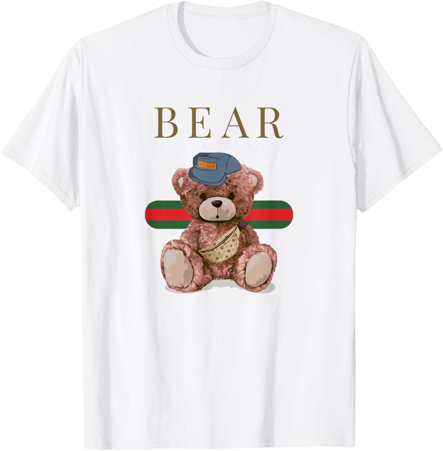 Bear Gangster Urban Graffiti T-Shirt Stylish Streetwear for Trendsetters - 10