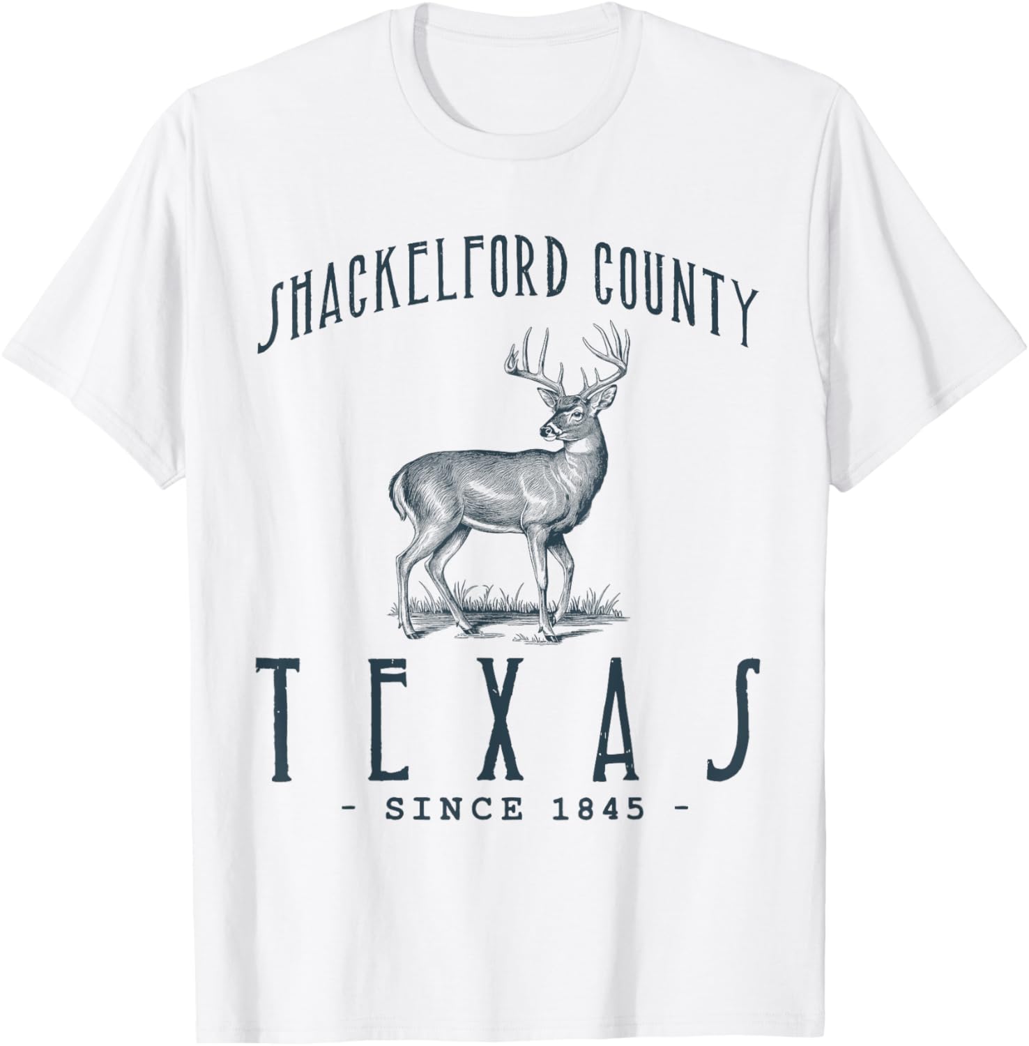 Shackelford County White-Tailed Deer Hunting T-Shirt for Outdoor Lovers - 11