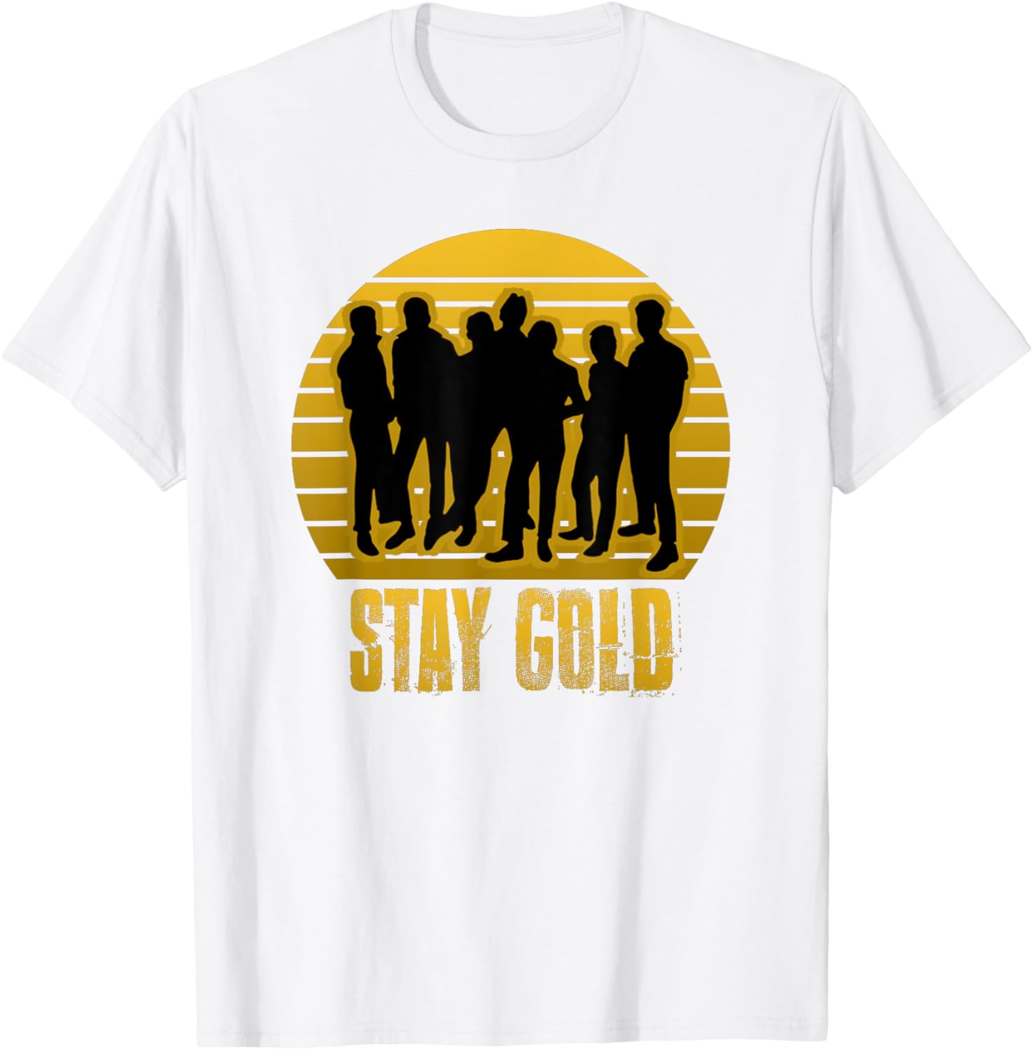 Vintage Retro Stay Gold 1983 Ponyboy T-Shirt for Classic Movie Fans - 18