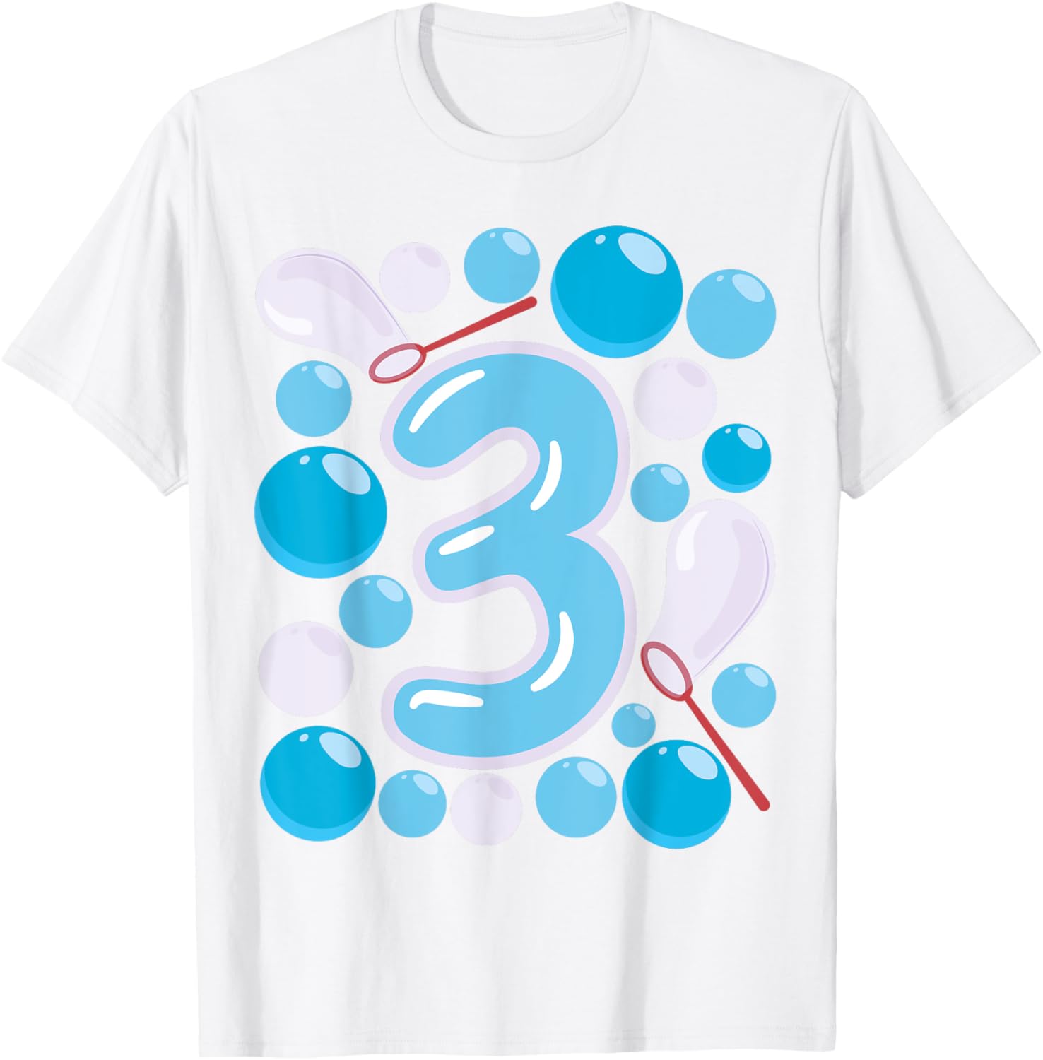 Adorable 3rd Bubble Birthday T-Shirt for Boys - Perfect Party Wear! - 18