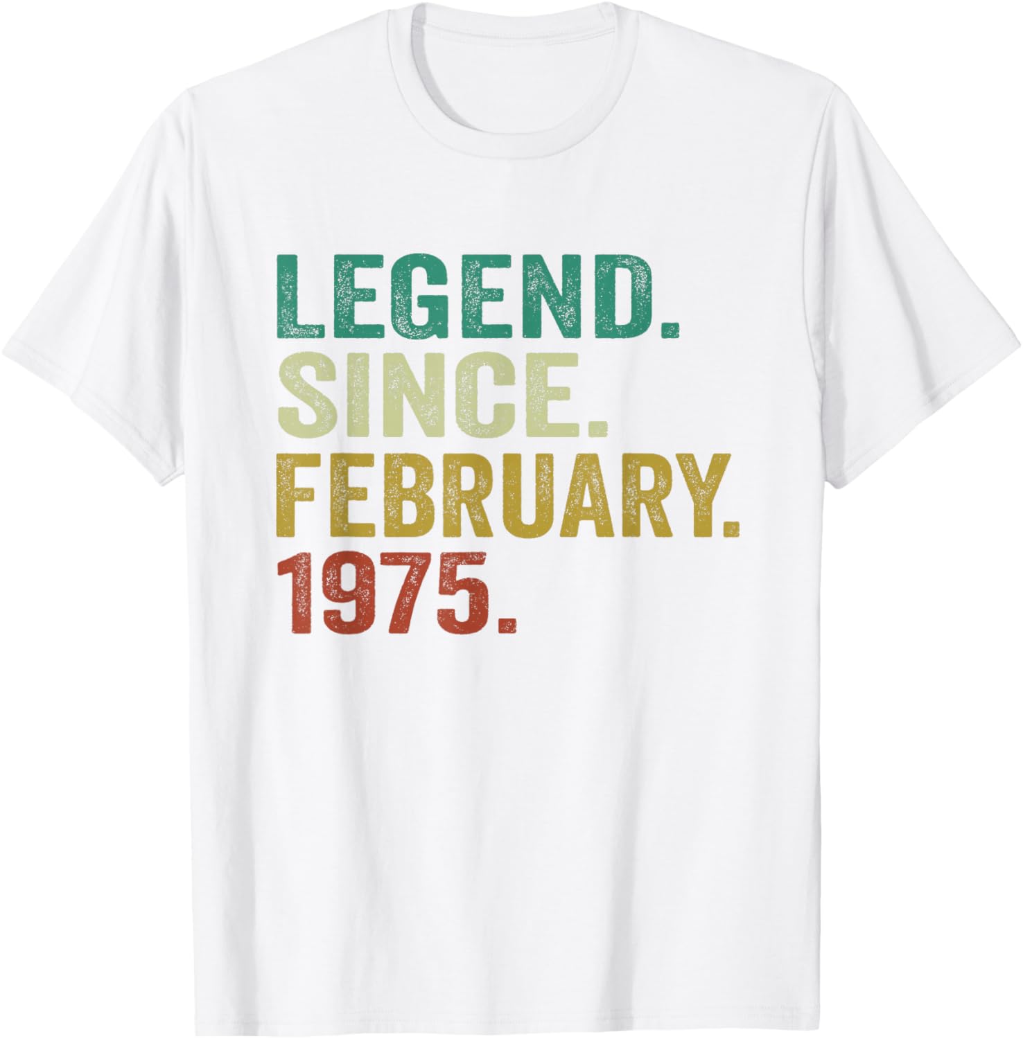 50th Birthday Legend T-Shirt for Memorable 50 Years Old Gifts - 6