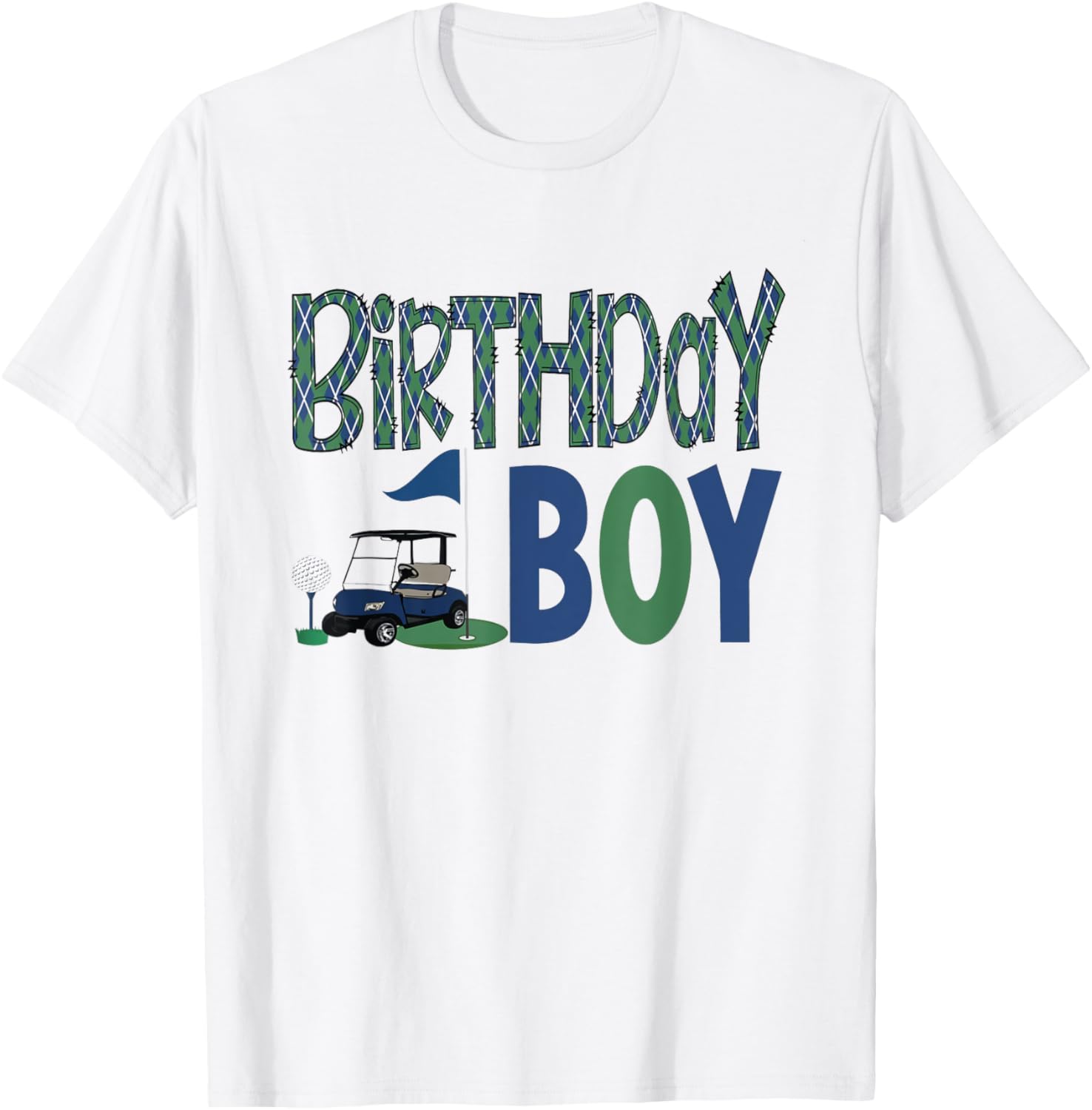 Adorable First Birthday Golf Family Matching T-Shirt for Boys - 1