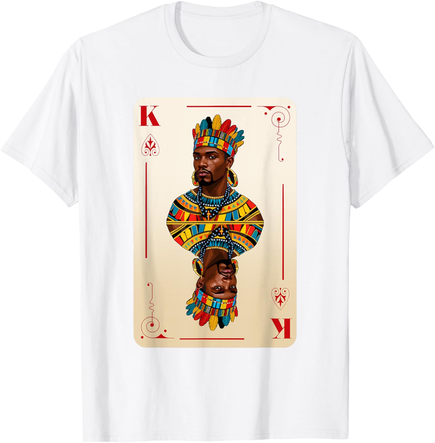 African King Black Pride BHM Couples T-Shirt for Men - Matching Style - 16