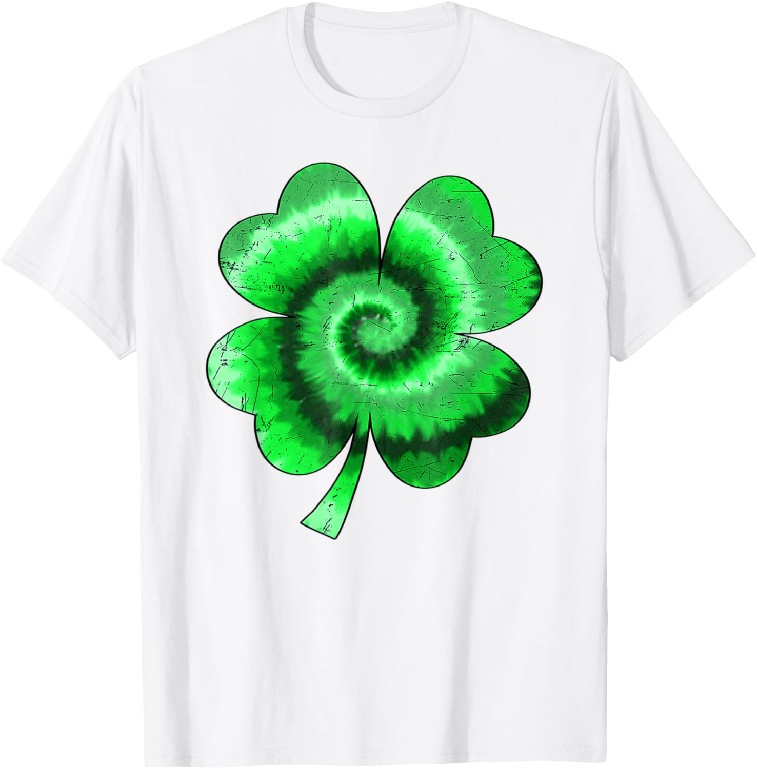 Tie Dye Shamrock T-Shirt for St Patrick's Day - Fun for All Ages - 19