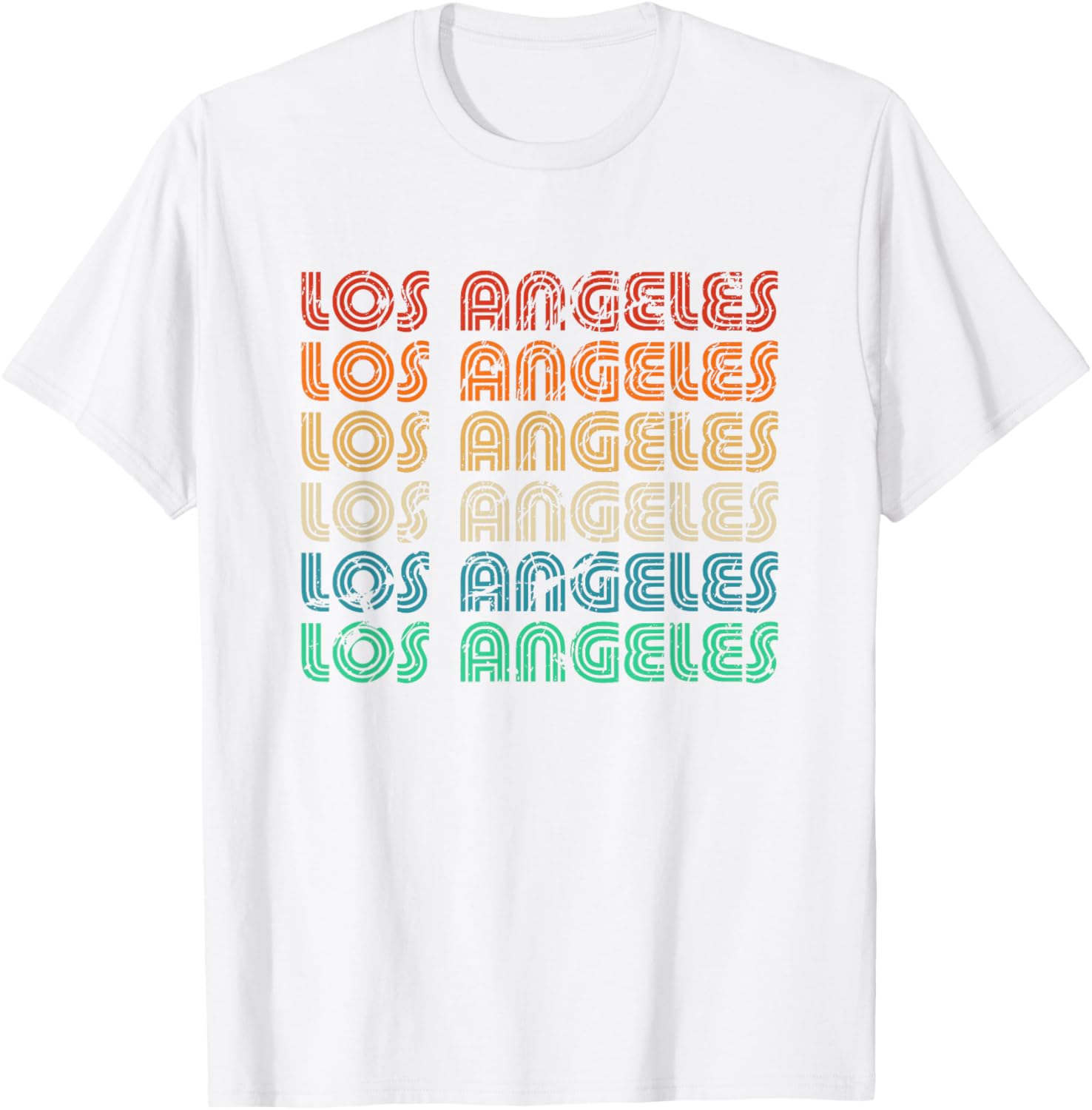 Los Angeles Vintage Retro T-Shirt California Style for Fashion Lovers - 14
