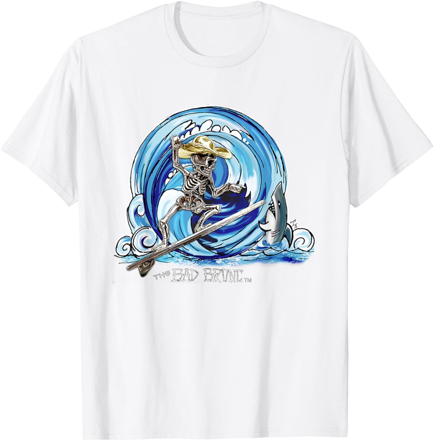 Surfin Cowboy Dude T-Shirt Fun and Stylish Apparel for Beach Lovers - 7