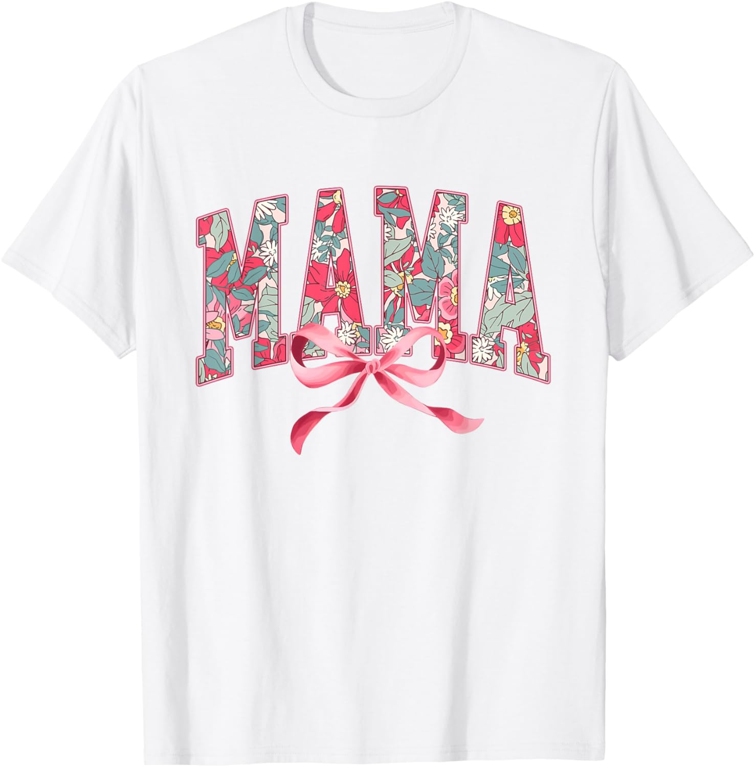 Mama Floral T-Shirt for Mother's Day - Perfect Gift for Moms and Grandmas - 24