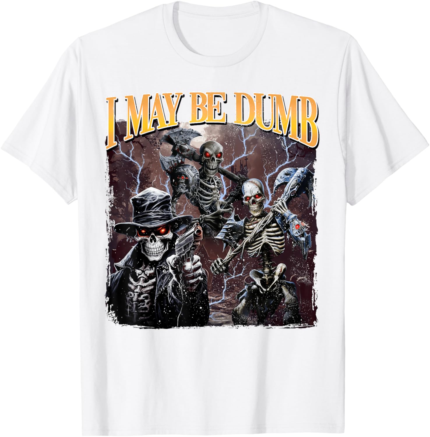 Funny Skeleton Meme T-Shirt for Unique Style and Humor Lovers - 26