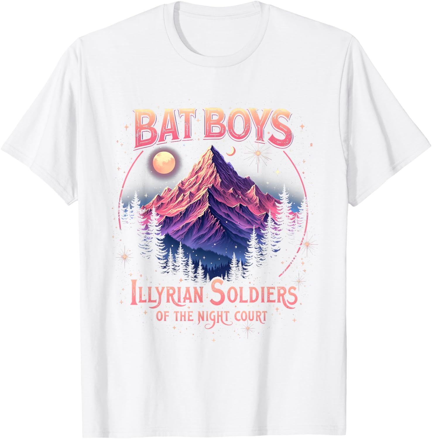 Bat Boys Night Court Bookish T-Shirt for Mountain Nesta Fans - 11