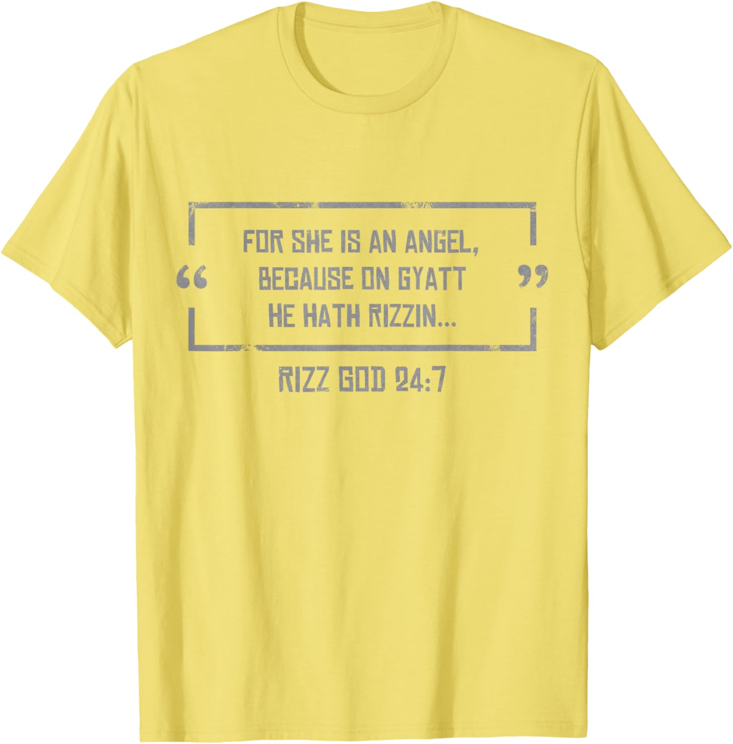 Rizz God T-Shirt - Funny Meme Design for Charisma Lovers - 12