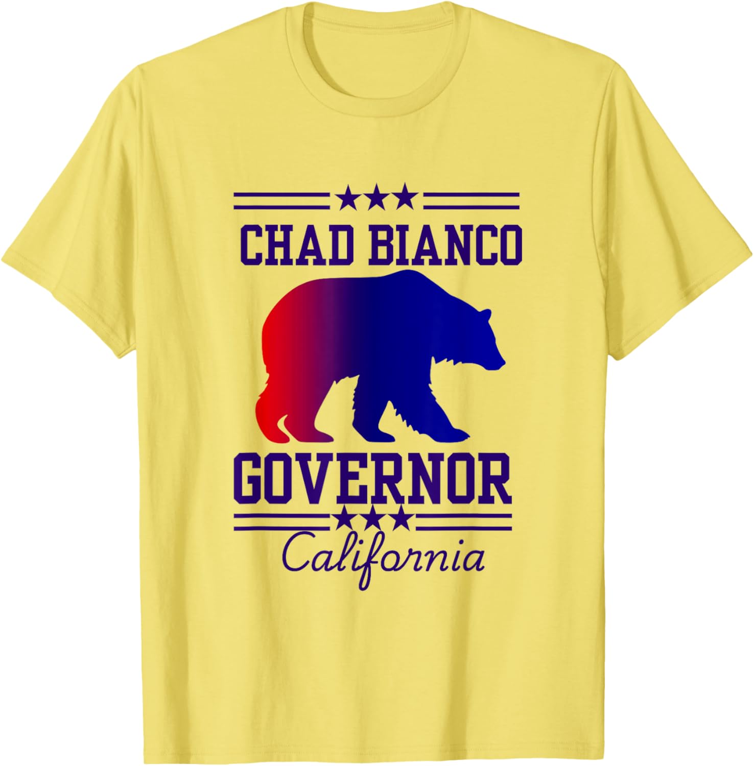 Sheriff Chad Bianco for Governor California Election T-Shirt Stylish Wear - 2