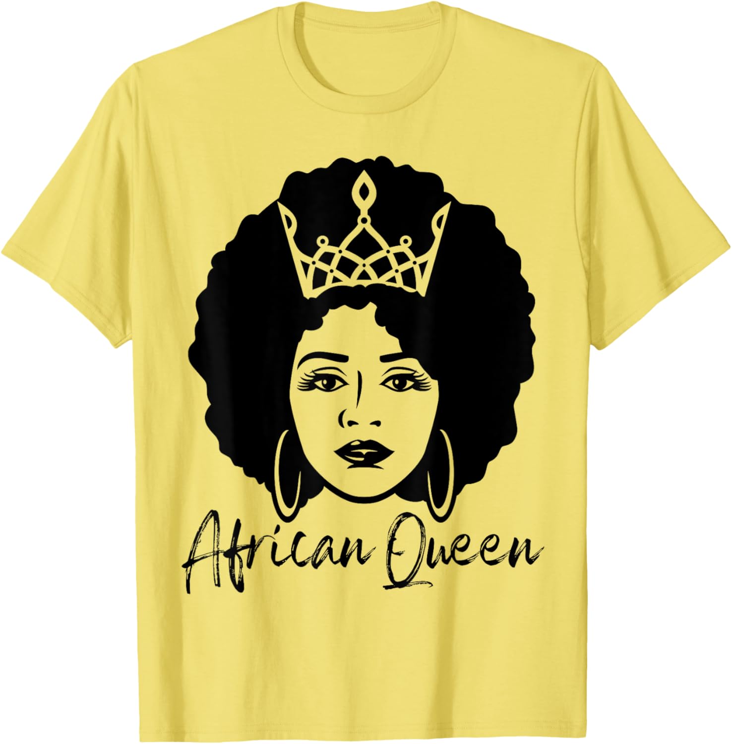 African Queen T-Shirt for Black History Month - Celebrate Heritage with Style - 3