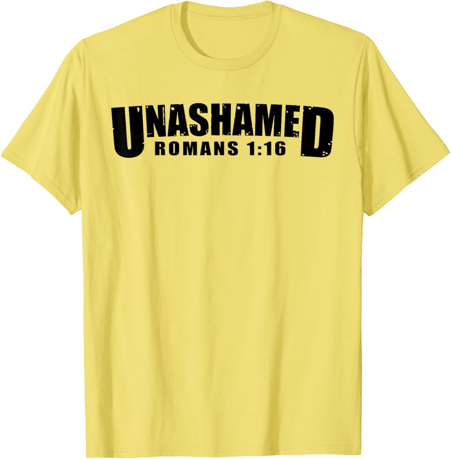 Unashamed Romans 1:16 Christian Faith T-Shirt for Believers and Friends - 17