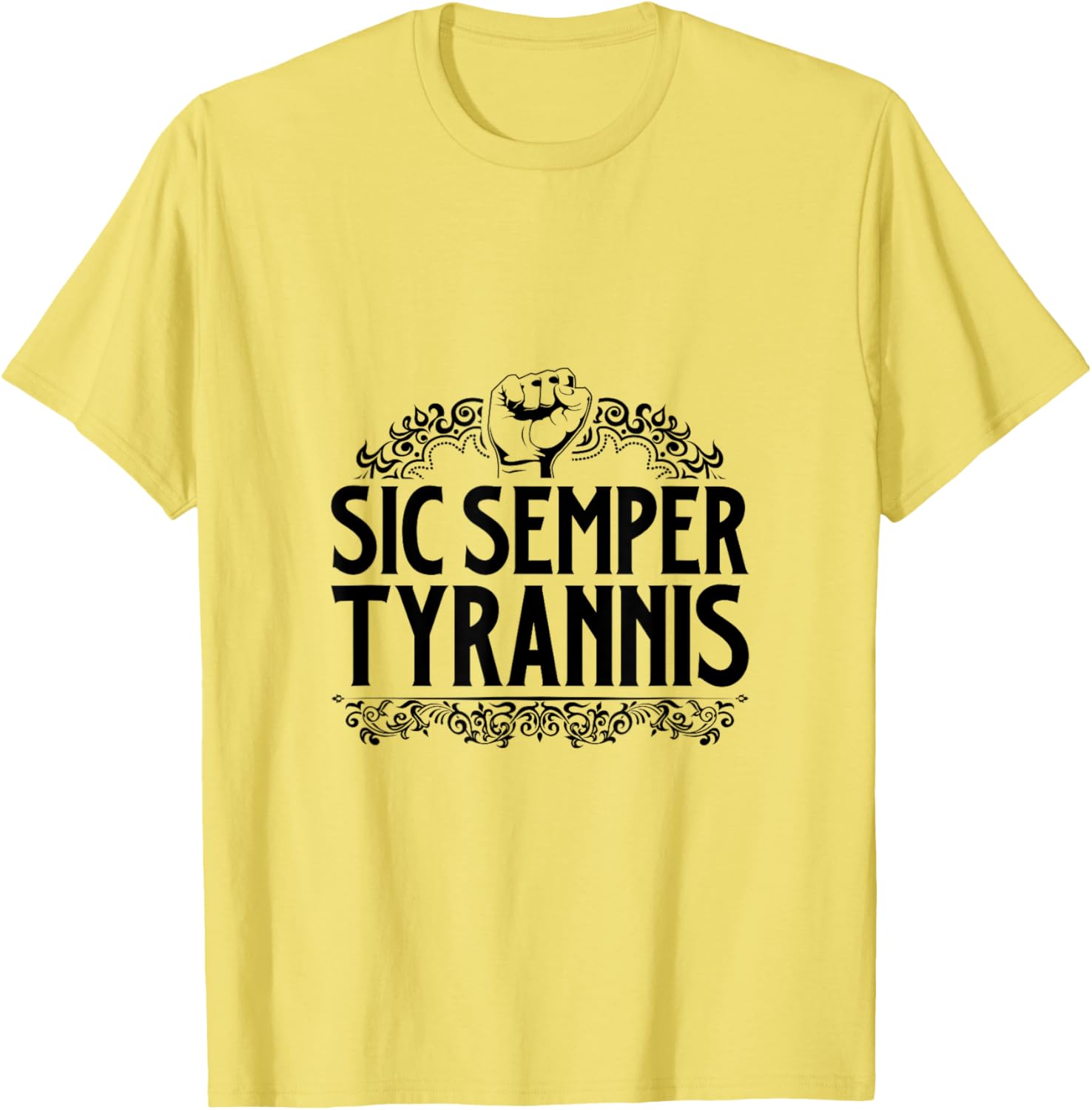Sic Semper Tyrannis Latin T-Shirt for Bold Style Enthusiasts - 5