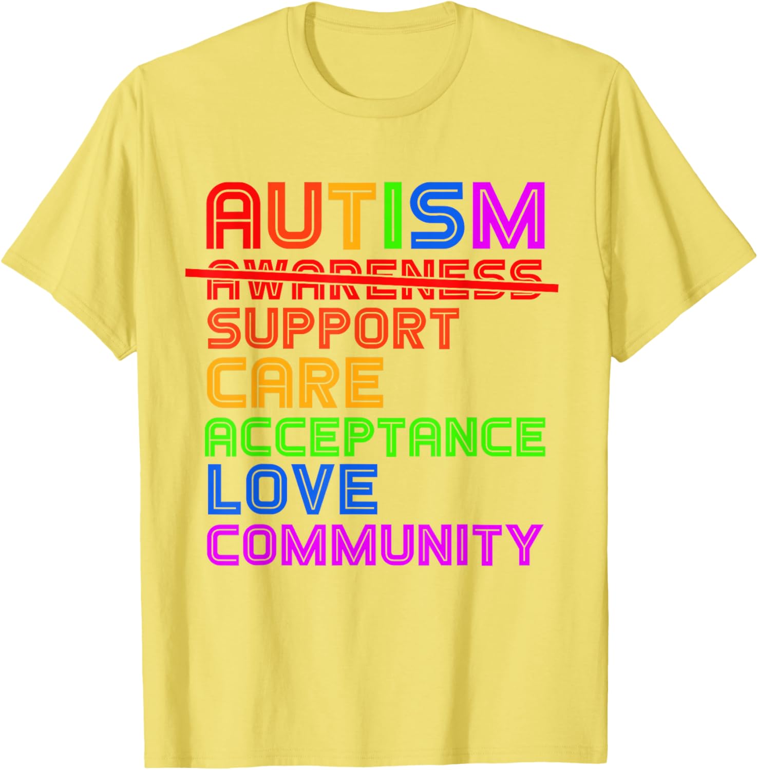 Autism Awareness T-Shirt for Men, Women, and Kids - Support Acceptance - 7