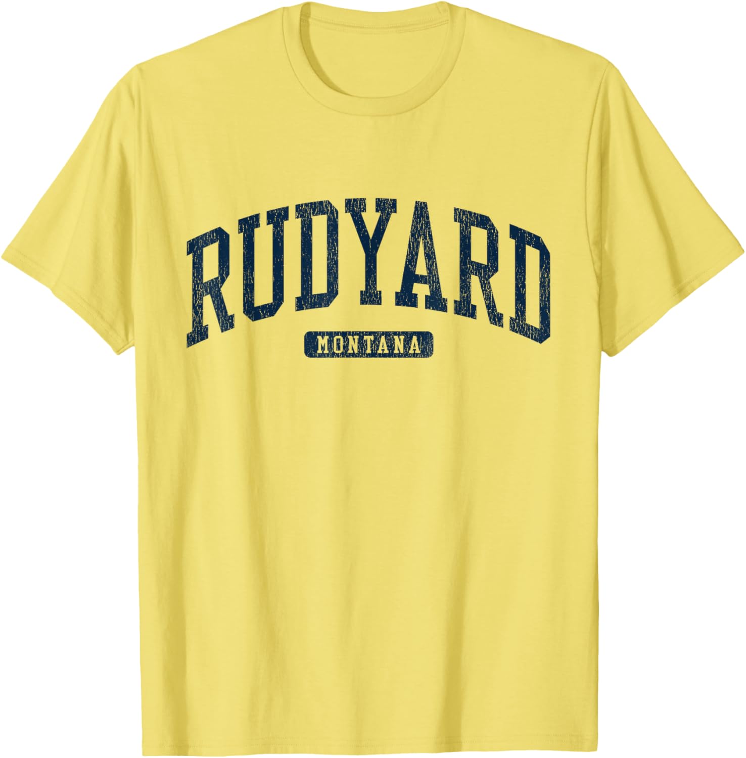 Rudyard Montana College Blue T-Shirt for Stylish University Fans - 13