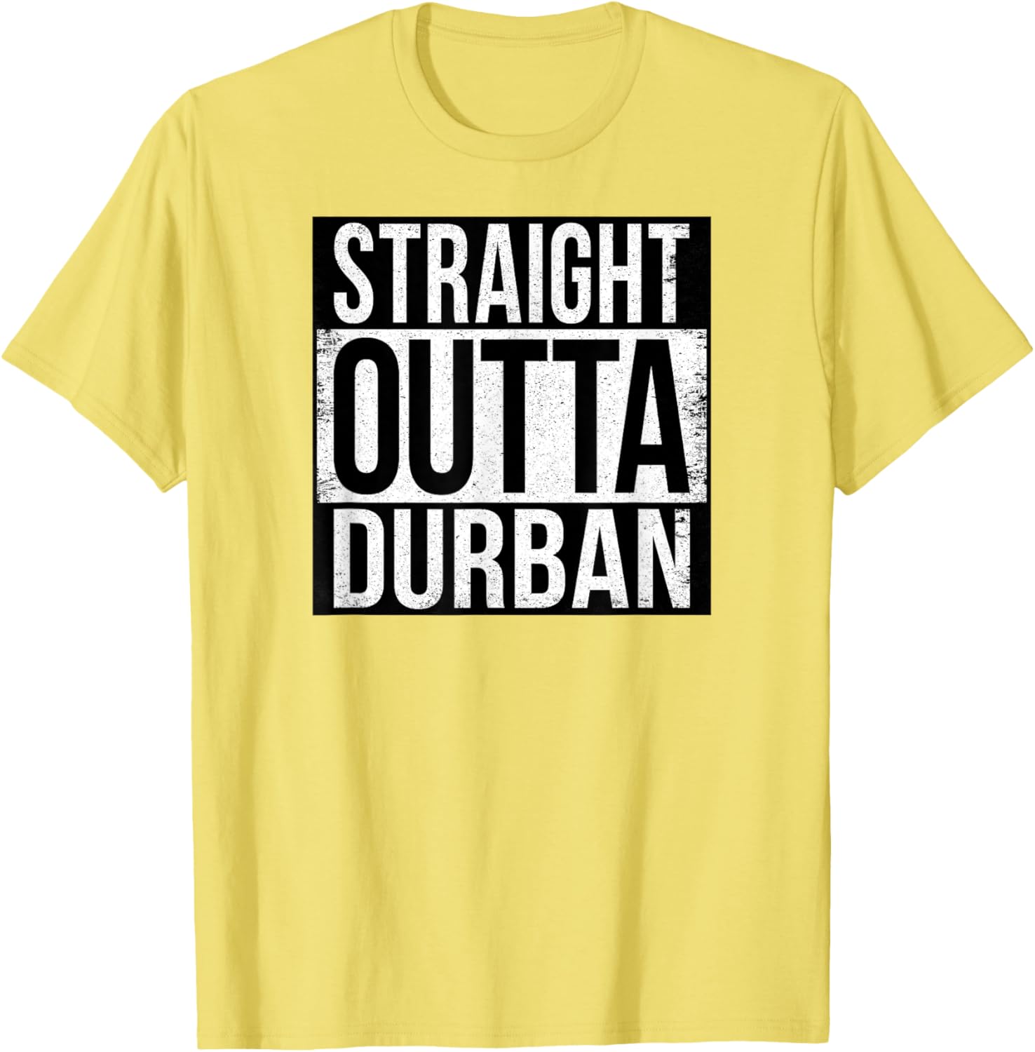 Straight Outta Durban Graphic T-Shirt for Trendy Casual Style - 21