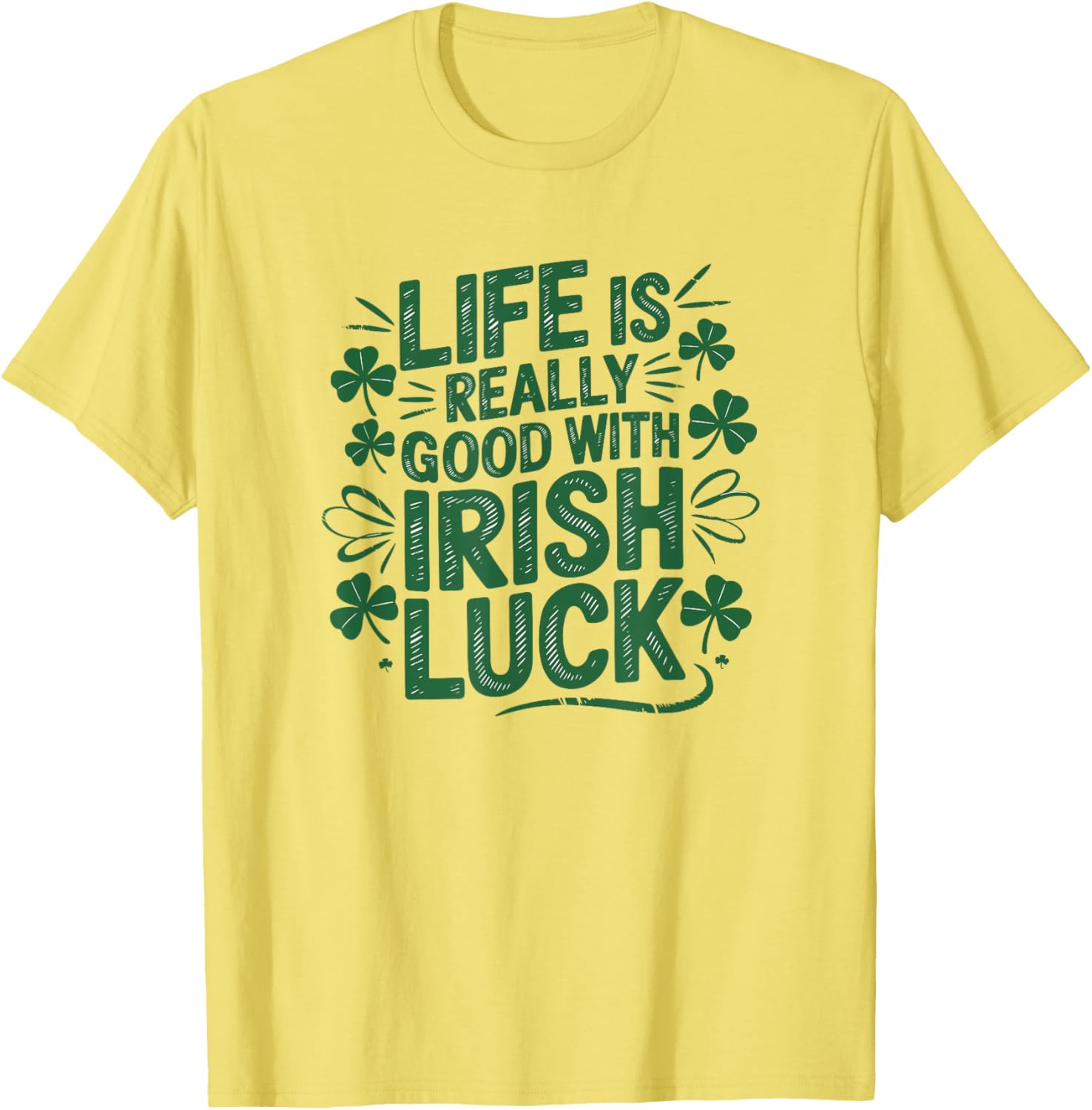Celebrate St. Patrick's Day in Style with Our Irish Luck Tee Shirt - 5