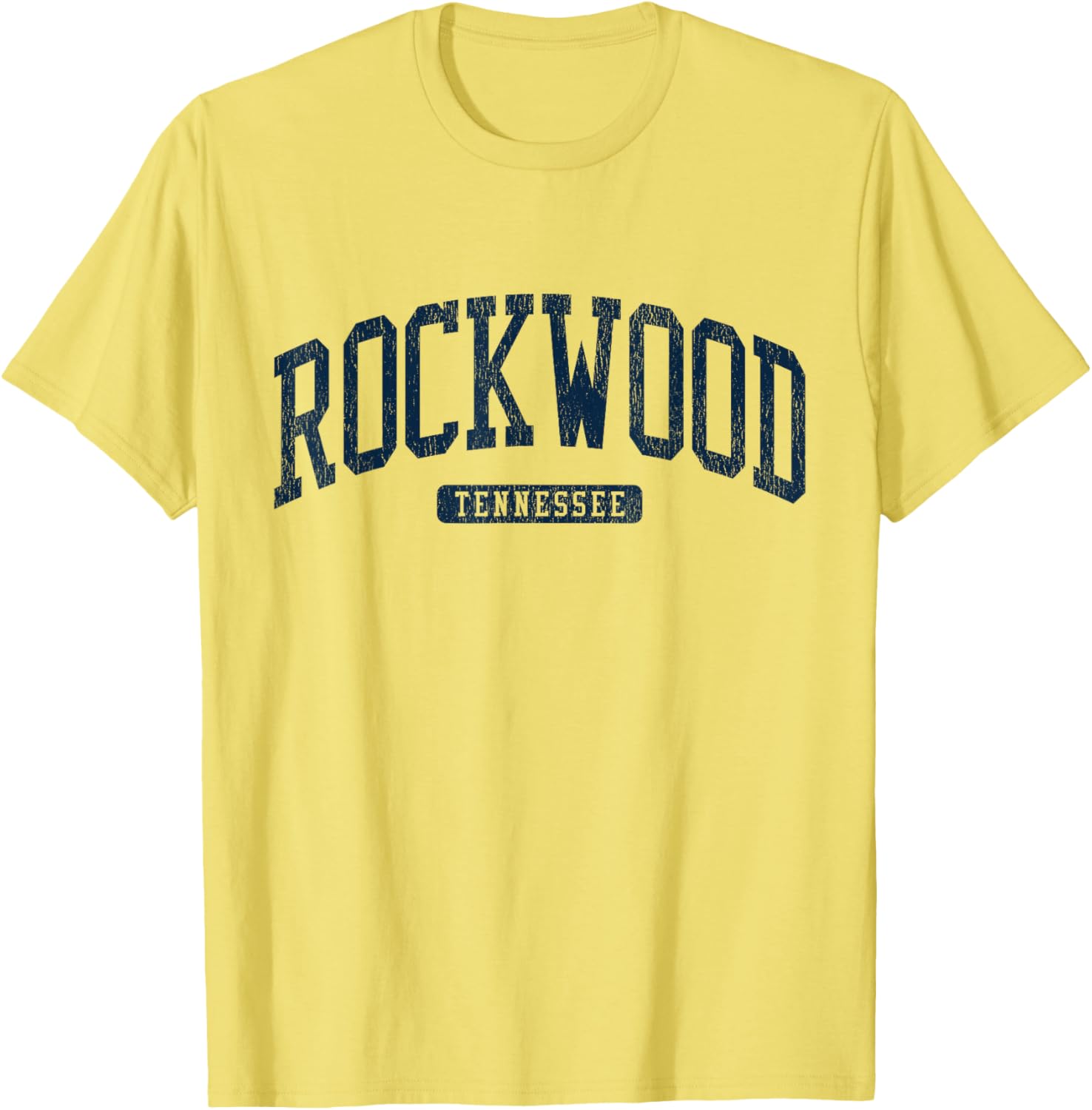 Rockwood Tennessee College University Blue T-Shirt for Casual Style - 7