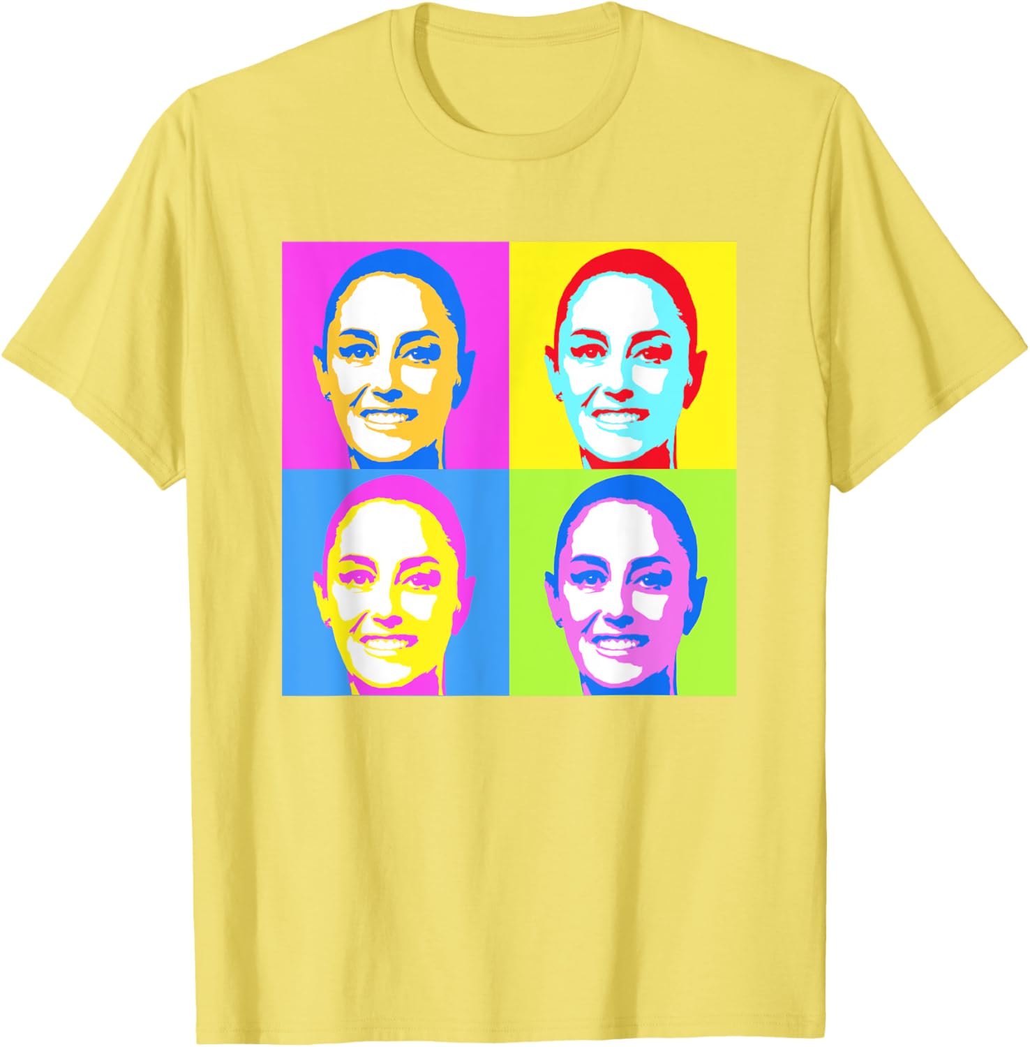 Claudia Sheinbaum Pop Art T-Shirt for Supporters of Mexico's President - 26
