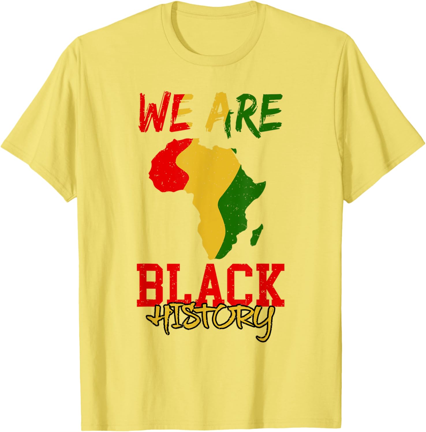 Celebrate Black History Month with African American Map T-Shirt - 9