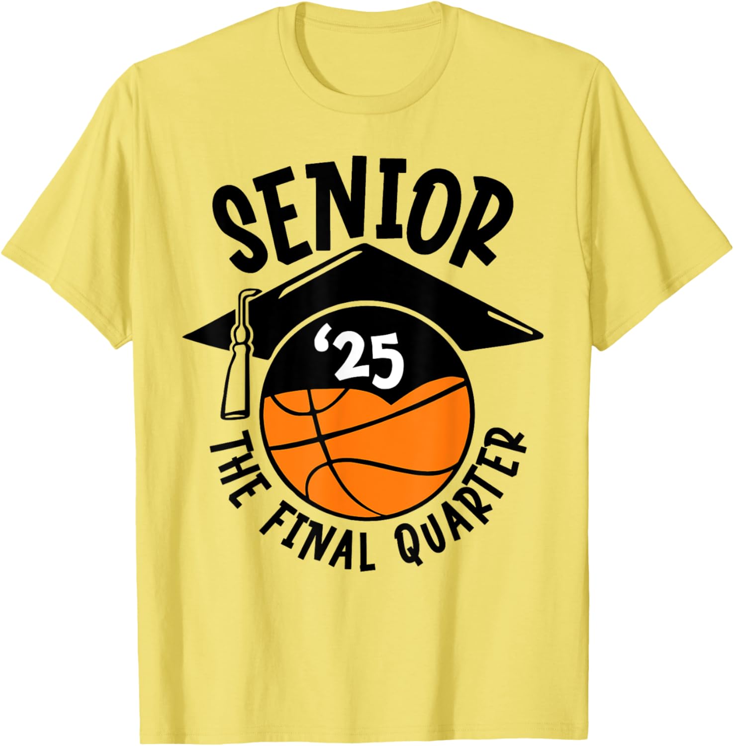 Senior 25 Final Quarter Class of 2025 Basketball T-Shirt for Fans - 4