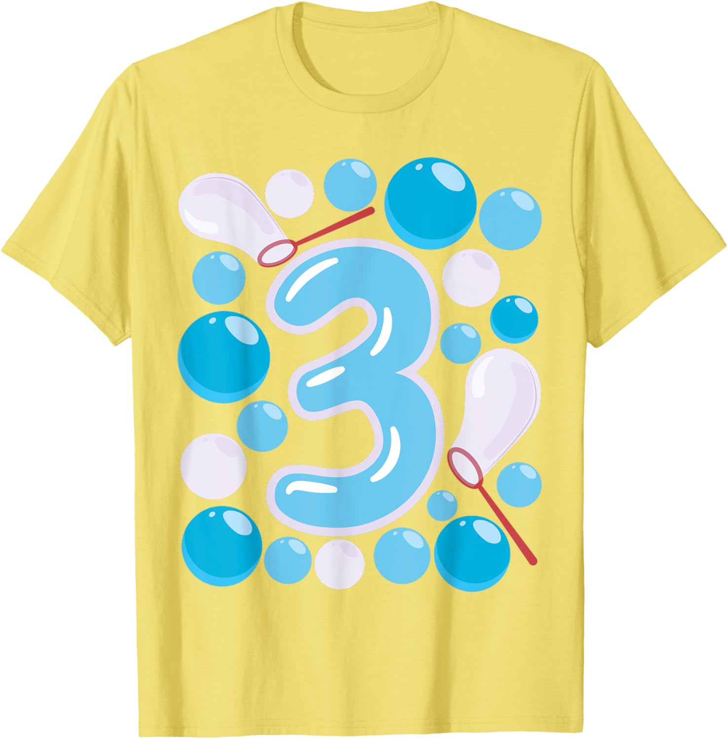 Adorable 3rd Bubble Birthday T-Shirt for Boys - Perfect Party Wear! - 26