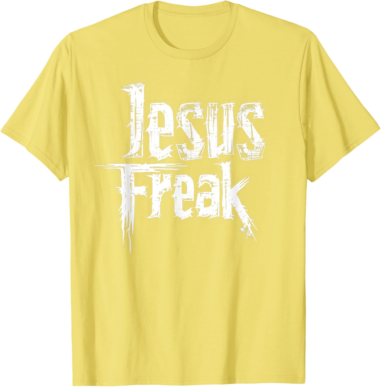 Vintage Jesus Freak Grunge Style T-Shirt for Christian Fashion Lovers - 1